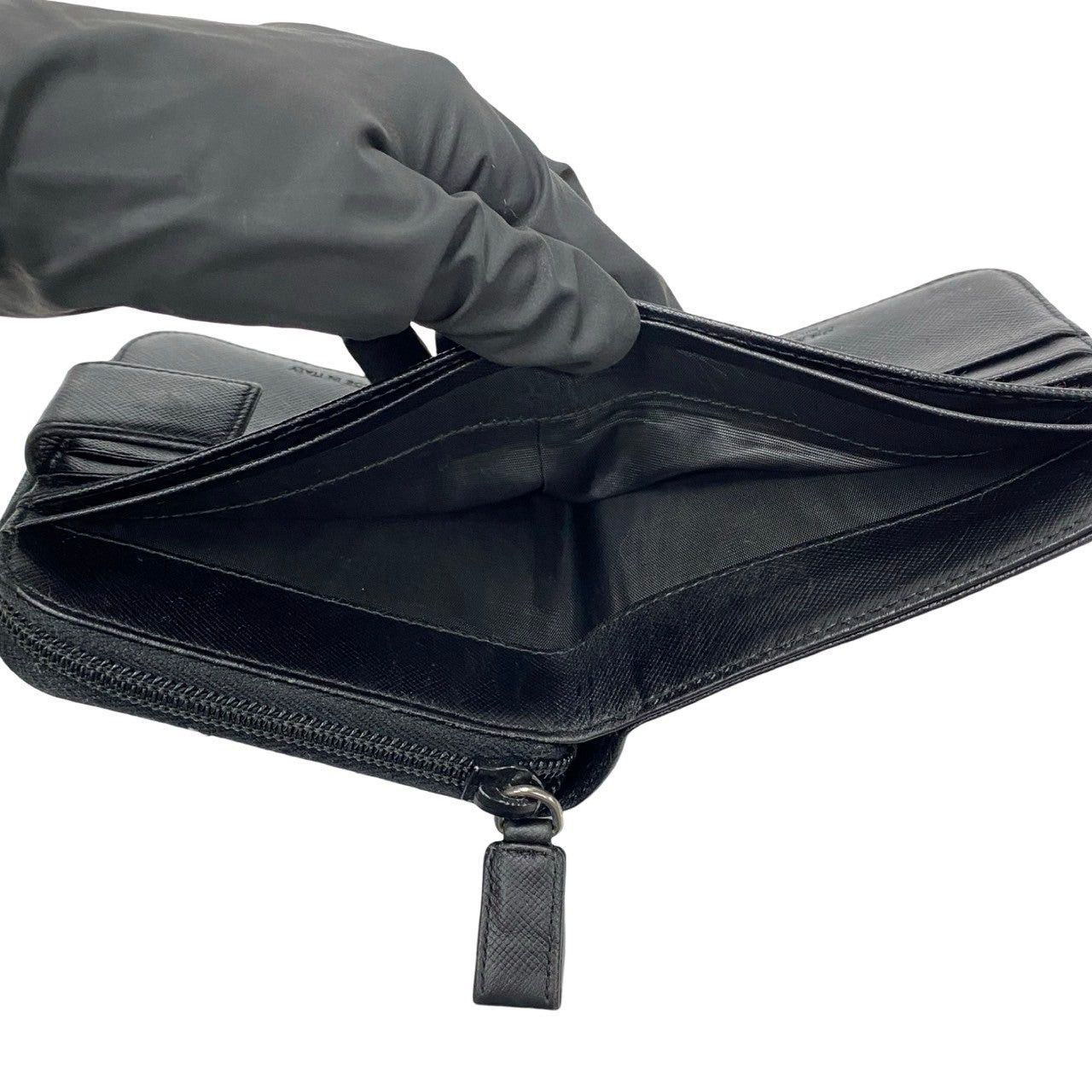 Prada Prada Wallet Black Leather Size ONE SIZE - 8 Thumbnail