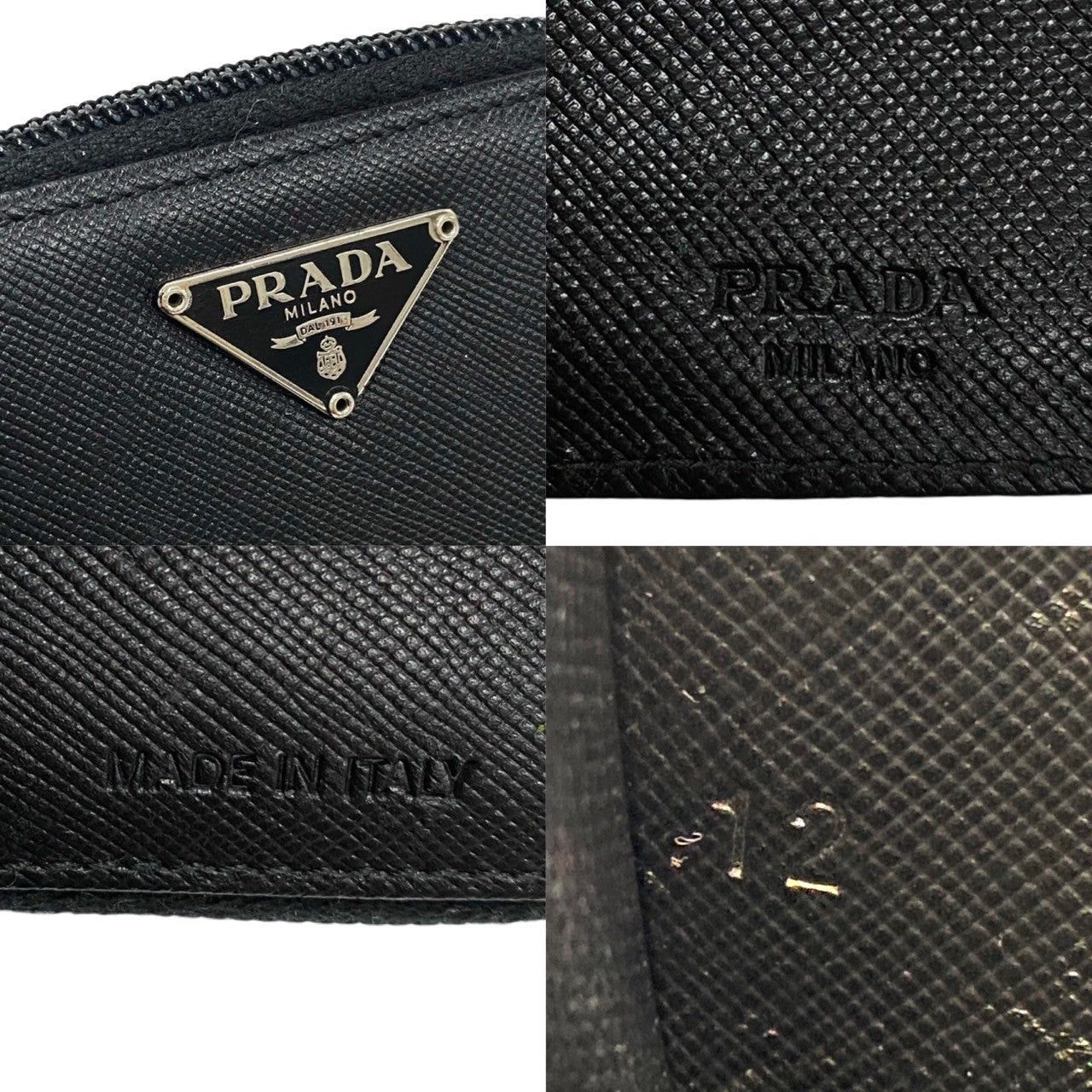 Prada Prada Wallet Black Leather Size ONE SIZE - 2 Thumbnail