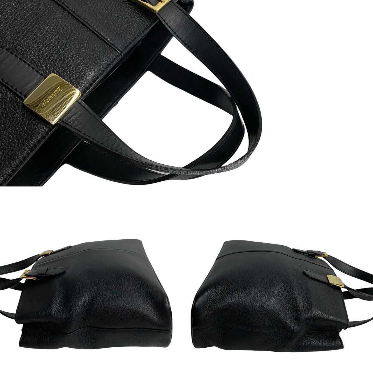 Burberry Burberry Handbag Black Leather Size ONE SIZE - 5 Thumbnail