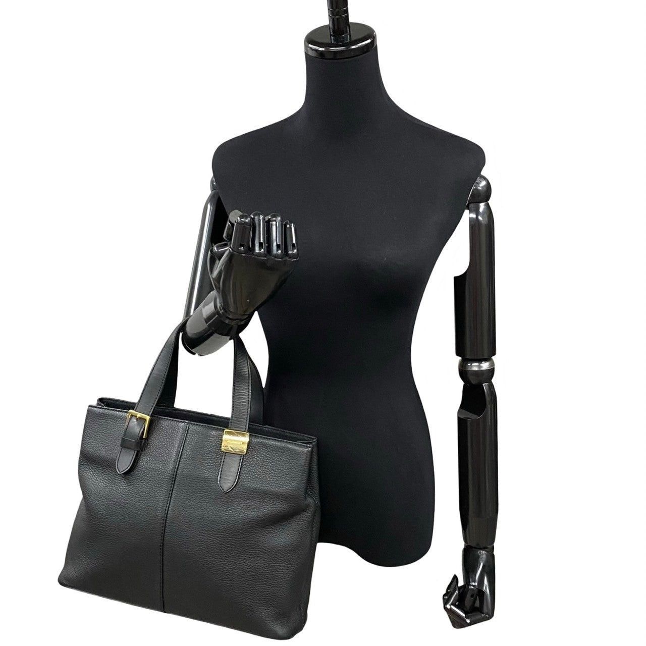 Burberry Burberry Handbag Black Leather Size ONE SIZE - 2 Thumbnail