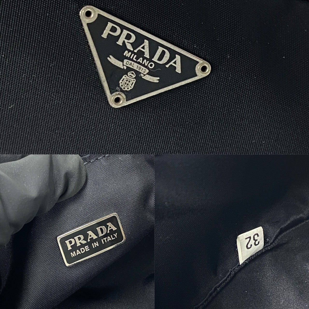 Prada Prada Handbag Black Nylon Size ONE SIZE - 3 Thumbnail