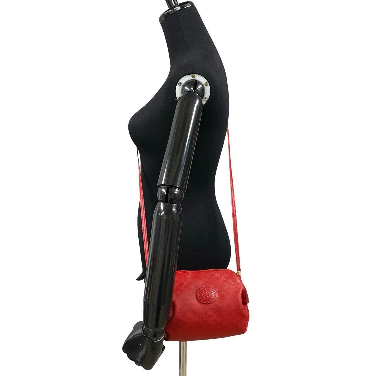 Gucci Gucci Shoulder Bag Red Leather Size ONE SIZE - 2 Thumbnail