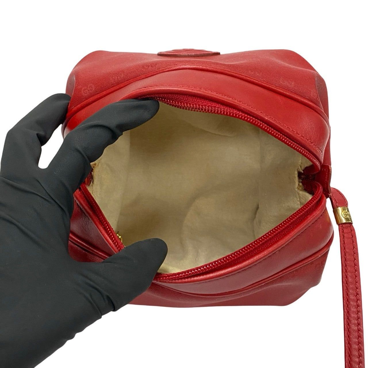 Gucci Gucci Shoulder Bag Red Leather Size ONE SIZE - 8 Thumbnail