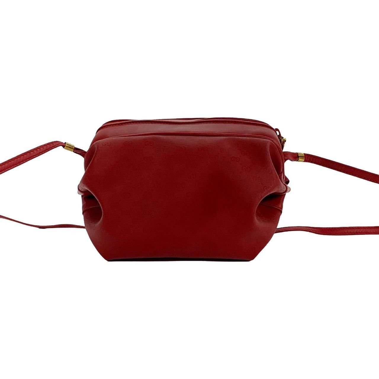 Gucci Gucci Shoulder Bag Red Leather Size ONE SIZE - 4 Thumbnail