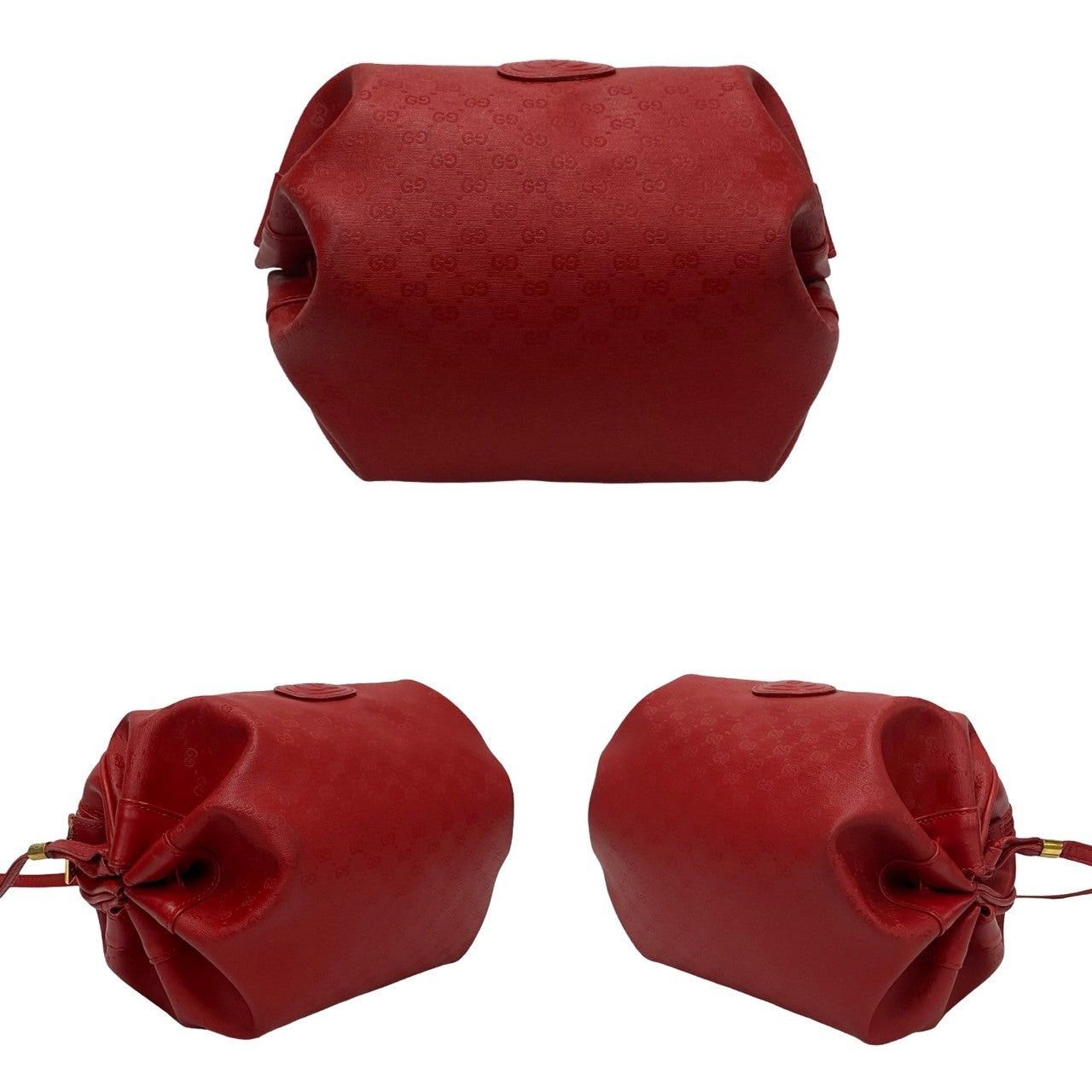 Gucci Gucci Shoulder Bag Red Leather Size ONE SIZE - 6 Thumbnail