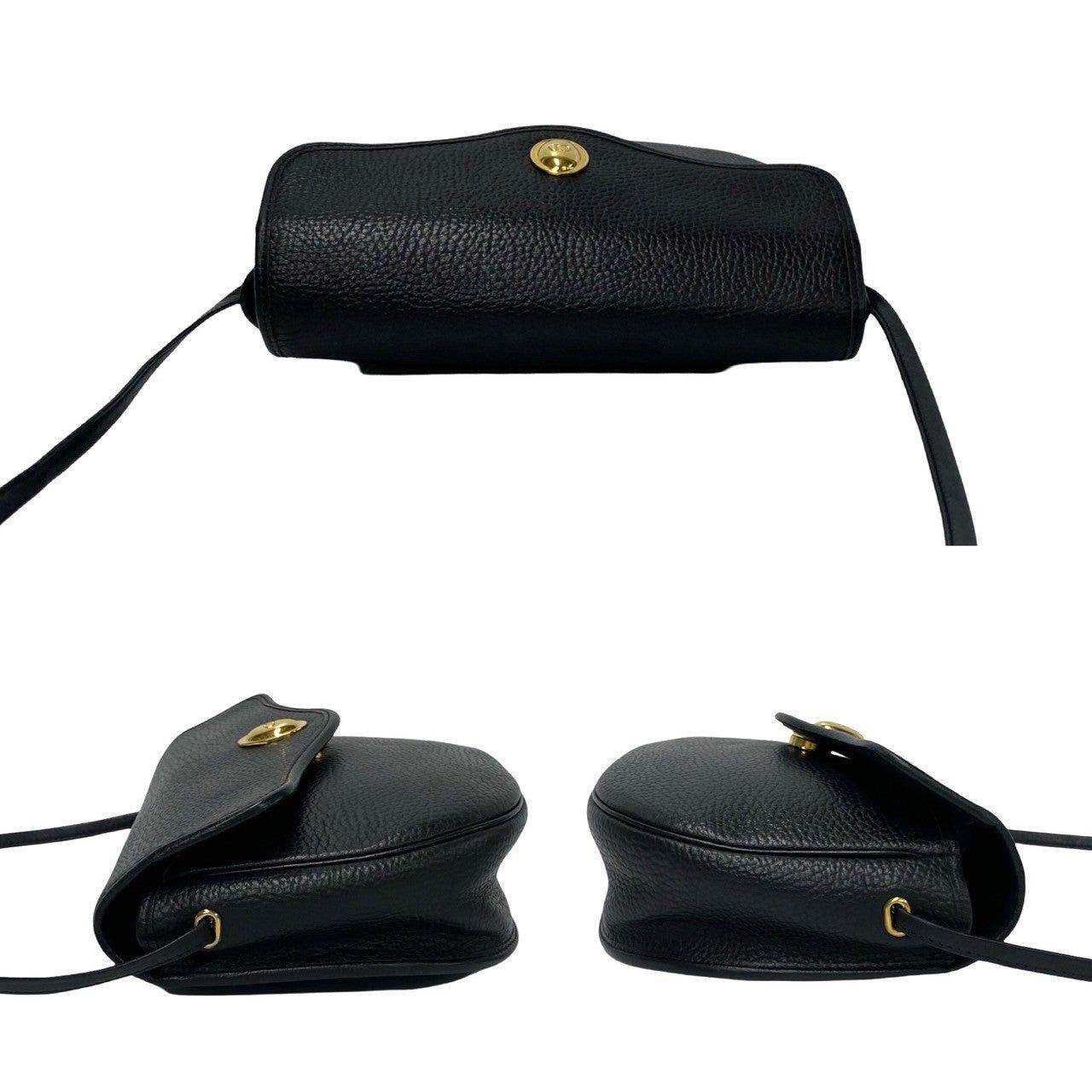 Dior Dior Shoulder Bag Black Leather Size ONE SIZE - 5 Thumbnail