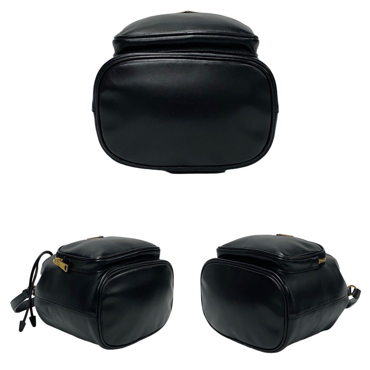 Prada Prada Shoulder Bag Black Leather Size ONE SIZE - 6 Thumbnail