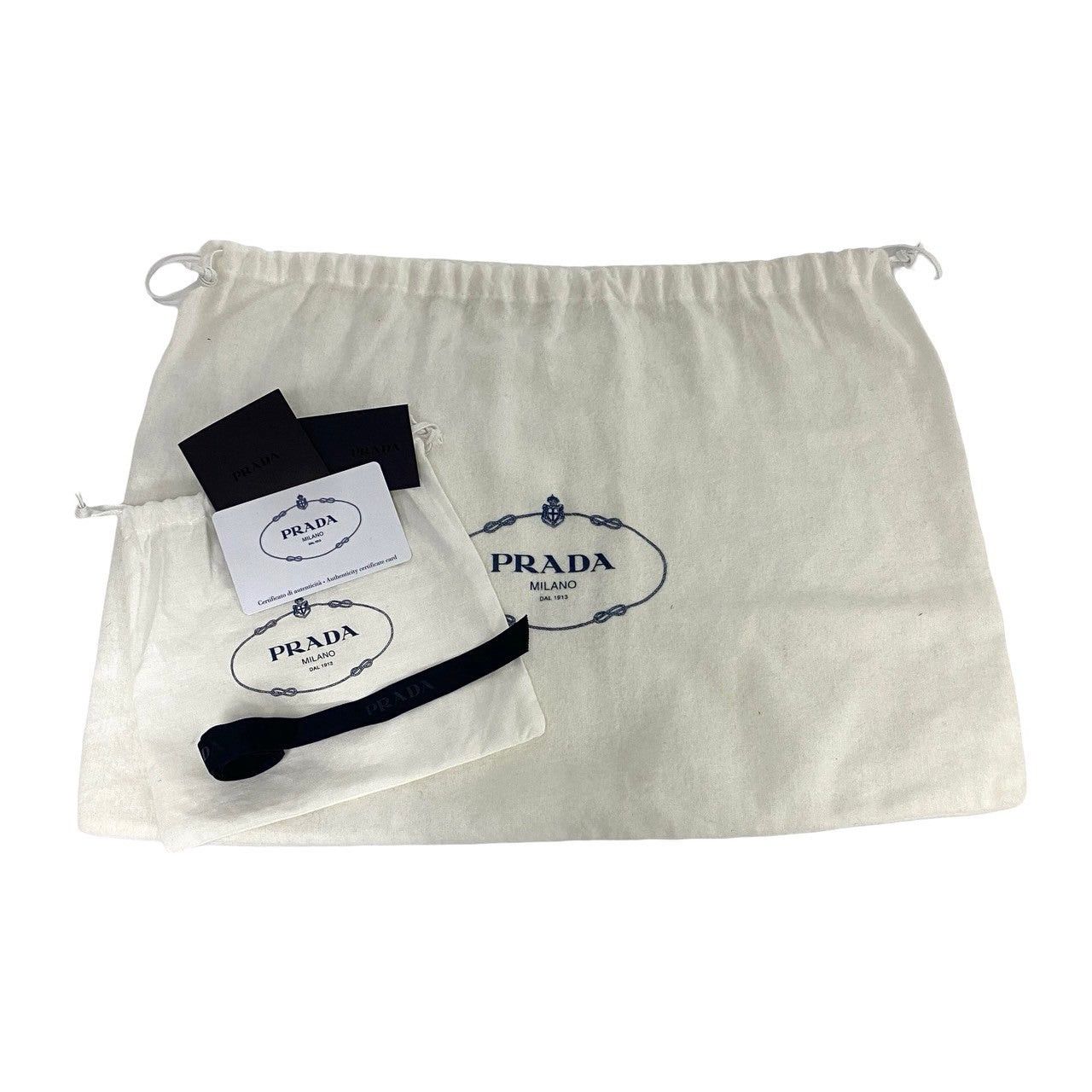 Prada Prada Shoulder Bag Black Leather Size ONE SIZE - 9 Thumbnail