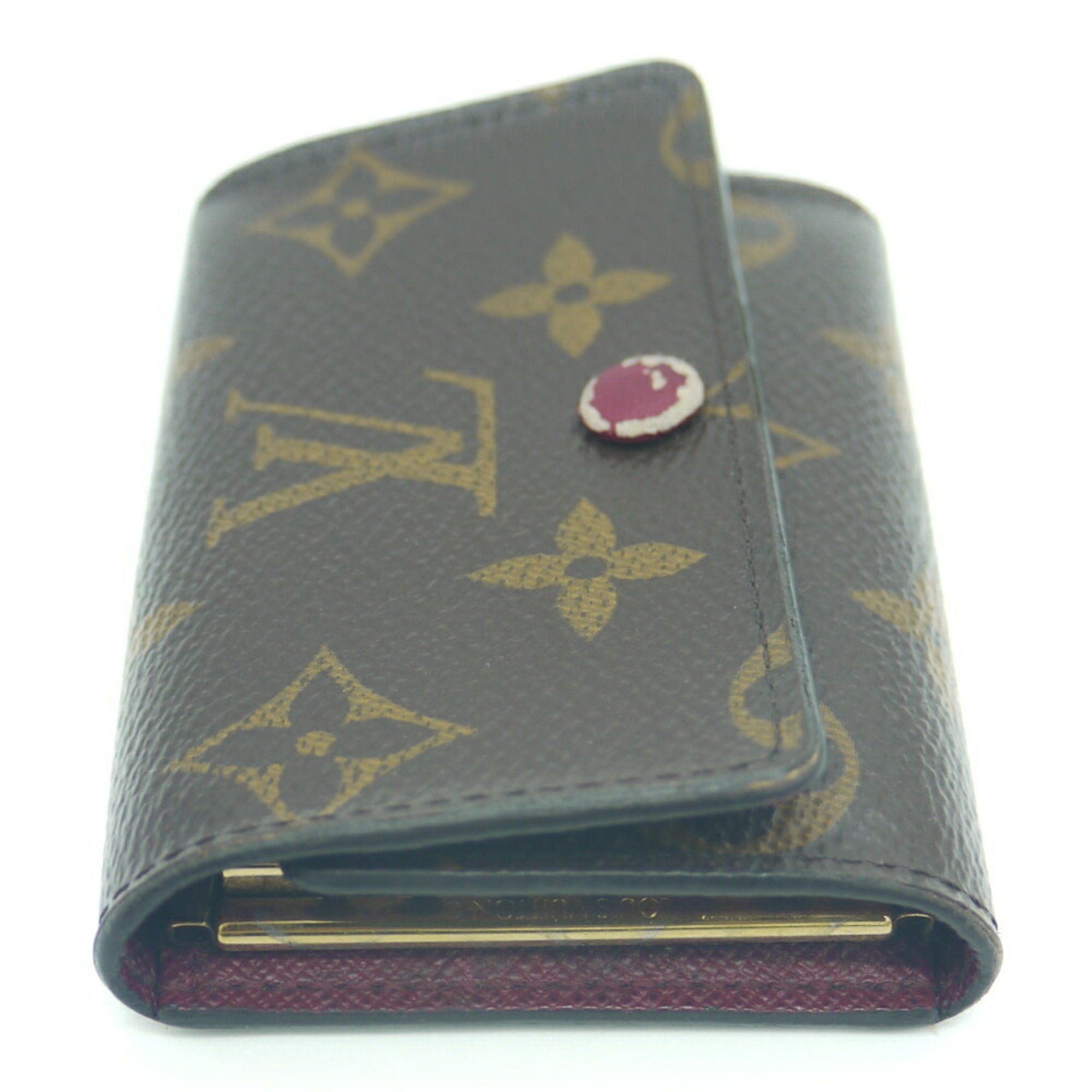 Louis Vuitton Louis Vuitton Multicle 6 Monogram Key Case Holder M60701 Fuchsia Size ONE SIZE - 4 Thumbnail