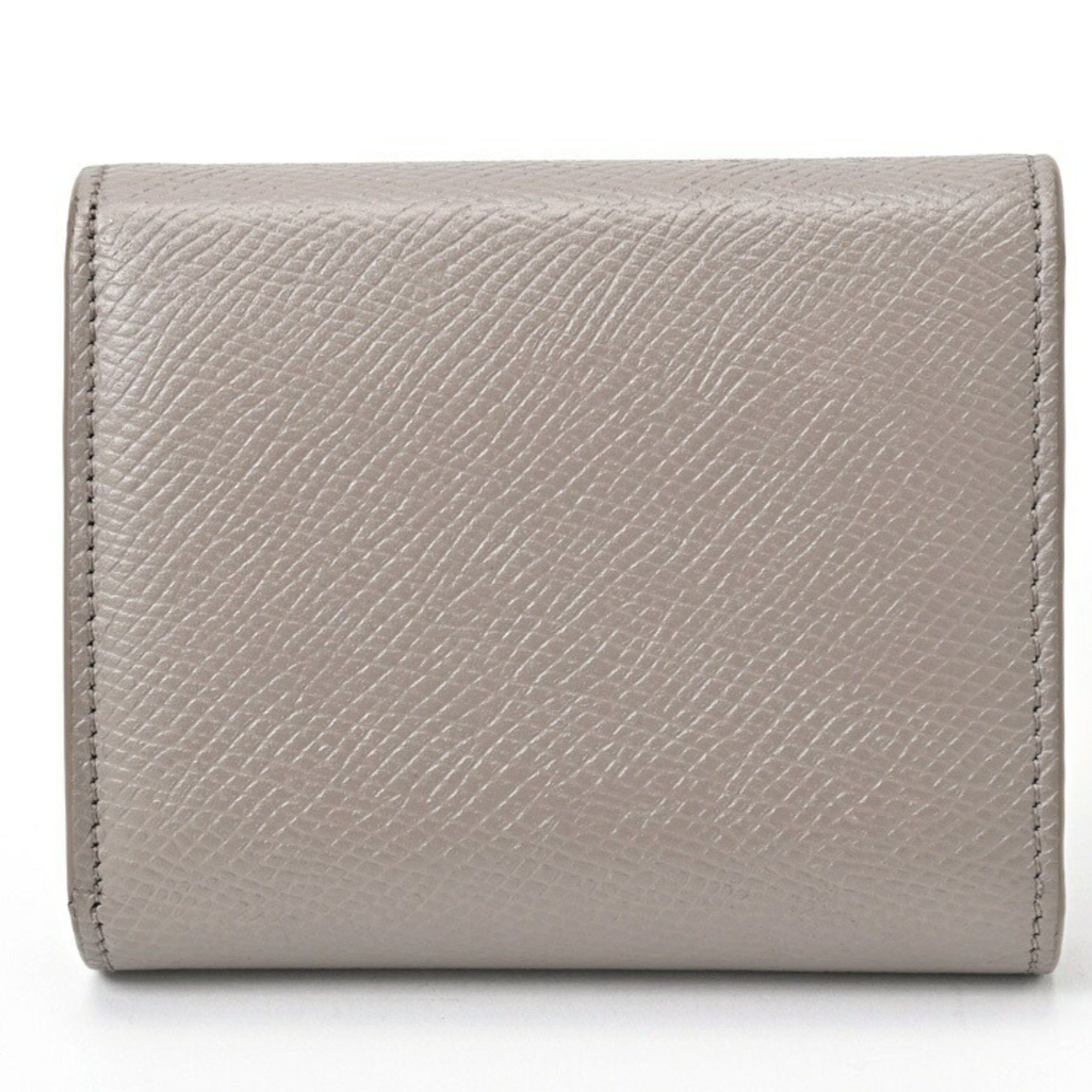 Celine CELINE Small Trifold Wallet 10B573BEL.10BL Pebble (Greige 