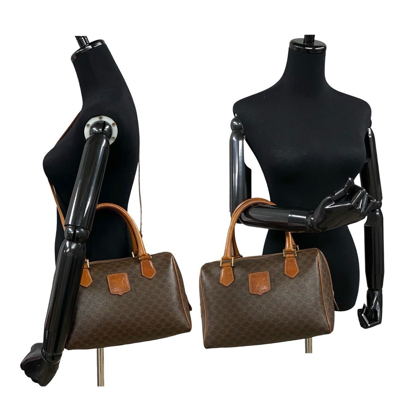 Celine Celine Shoulder Bag Brown Leather Size ONE SIZE - 2 Thumbnail