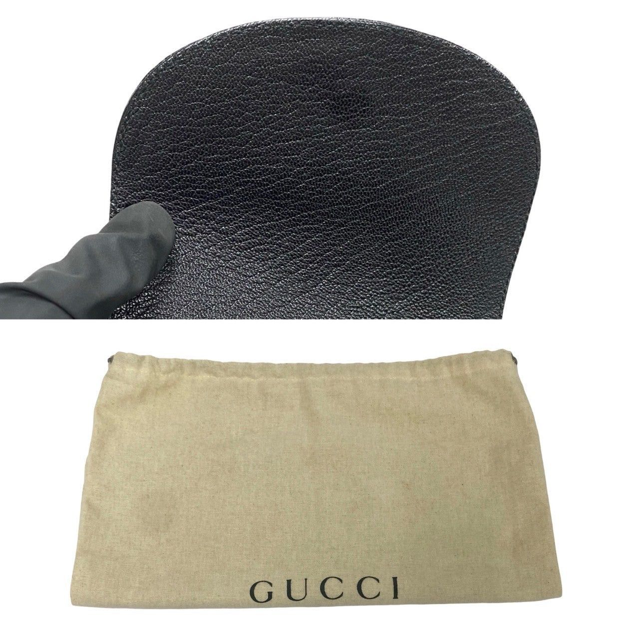 Gucci Gucci Backpack Black Leather Size ONE SIZE - 9 Thumbnail