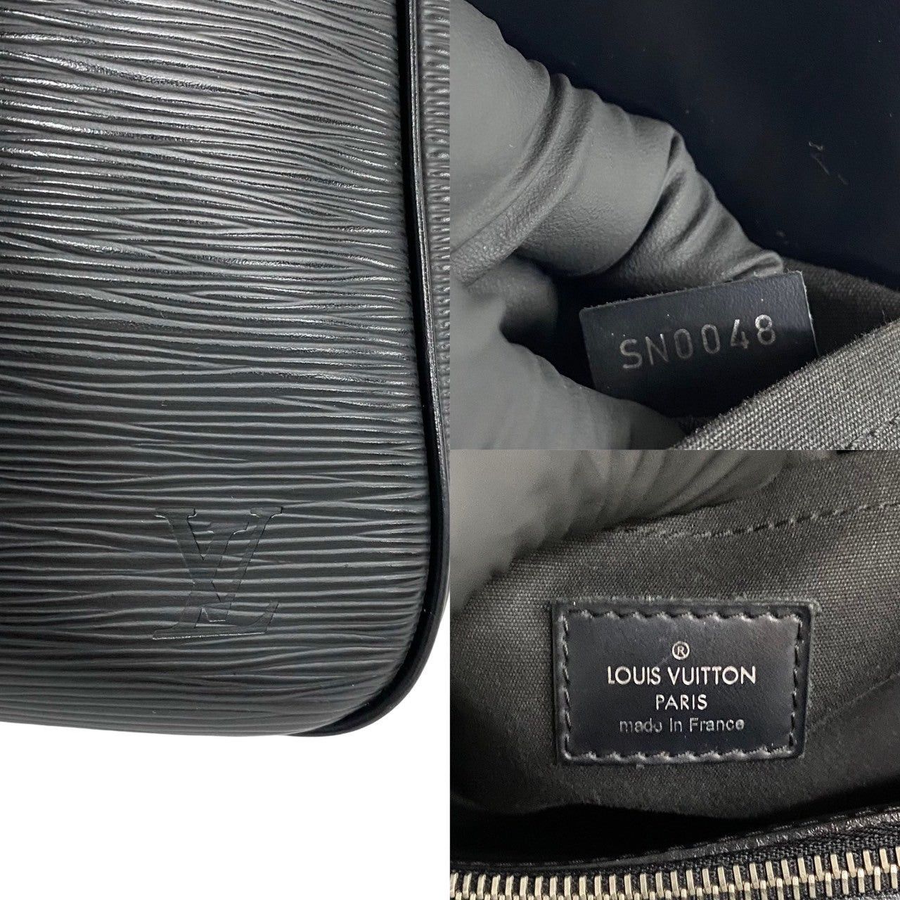 Louis Vuitton Louis Vuitton Handbag Black Undefined Size ONE SIZE - 3 Thumbnail