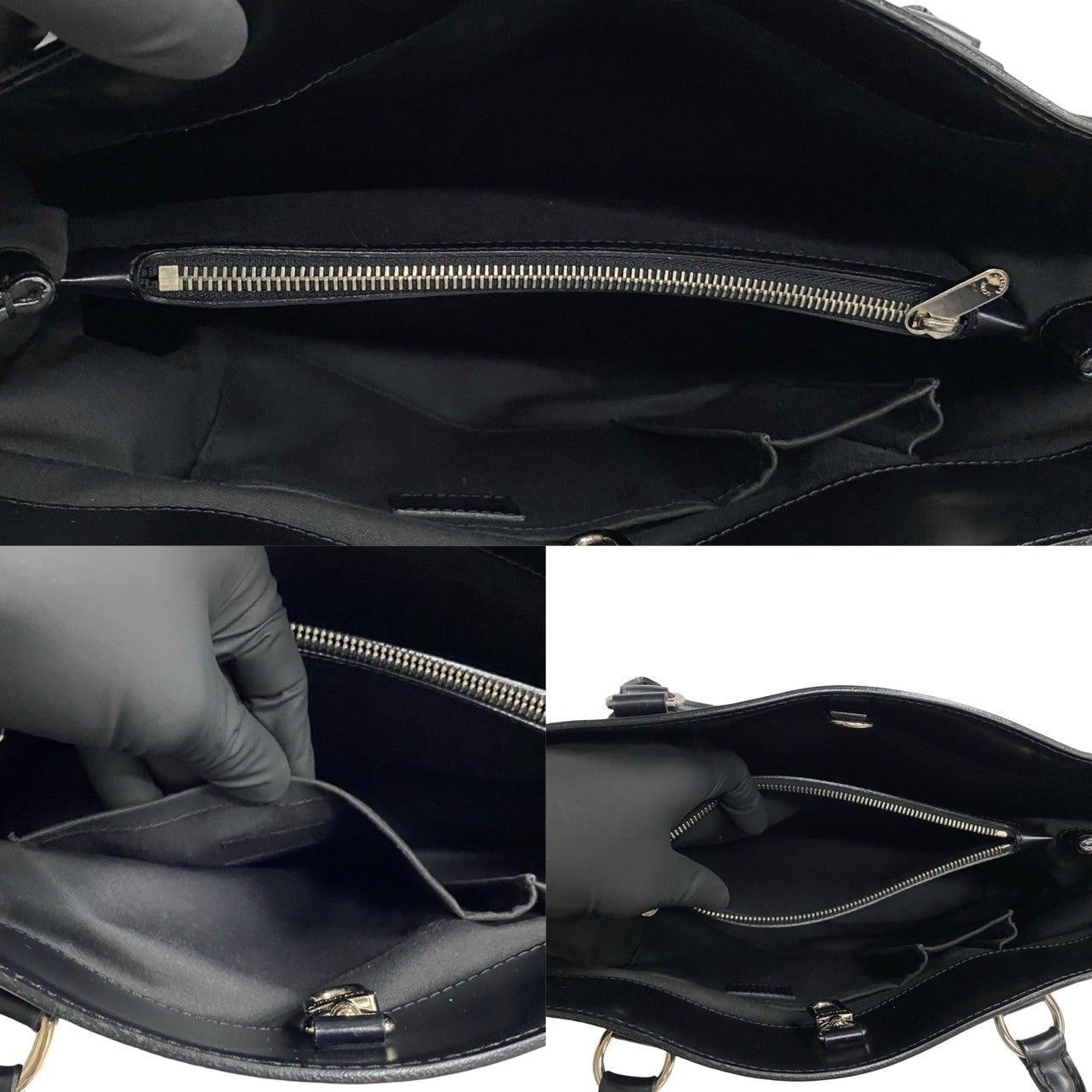Louis Vuitton Louis Vuitton Handbag Black Undefined Size ONE SIZE - 8 Thumbnail