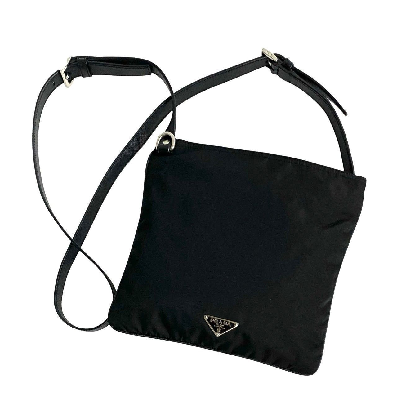 Prada Prada Shoulder Bag Black Nylon Size ONE SIZE - 4 Thumbnail