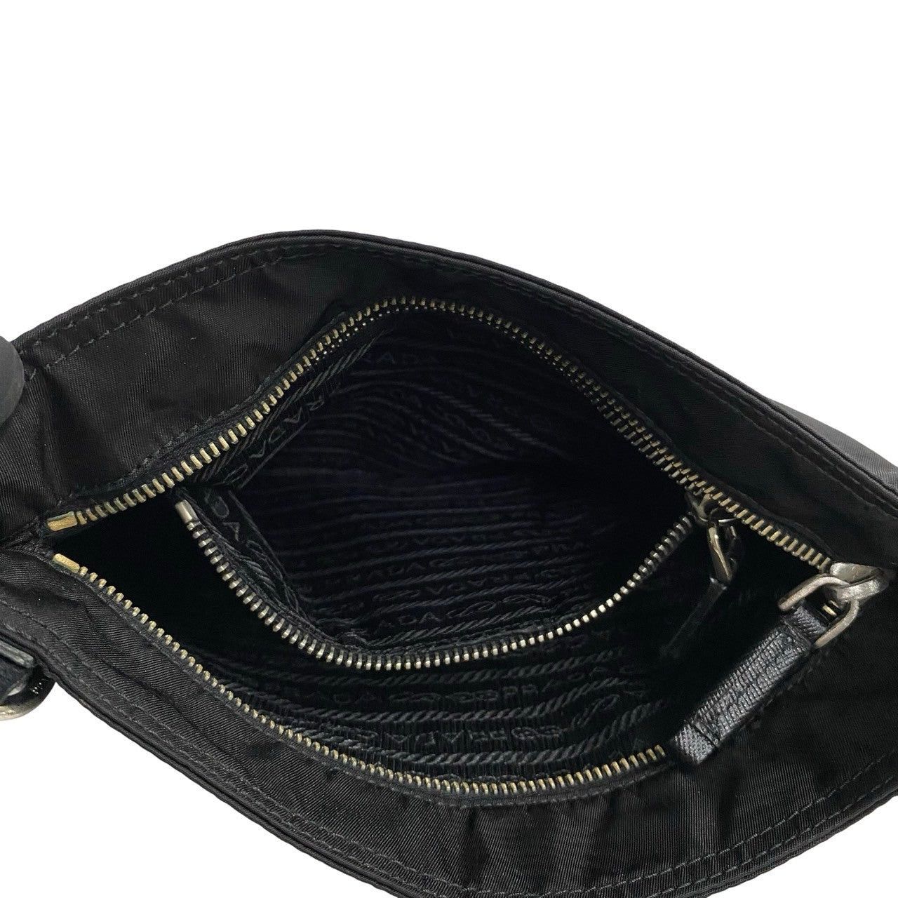 Prada Prada Shoulder Bag Black Nylon Size ONE SIZE - 9 Thumbnail