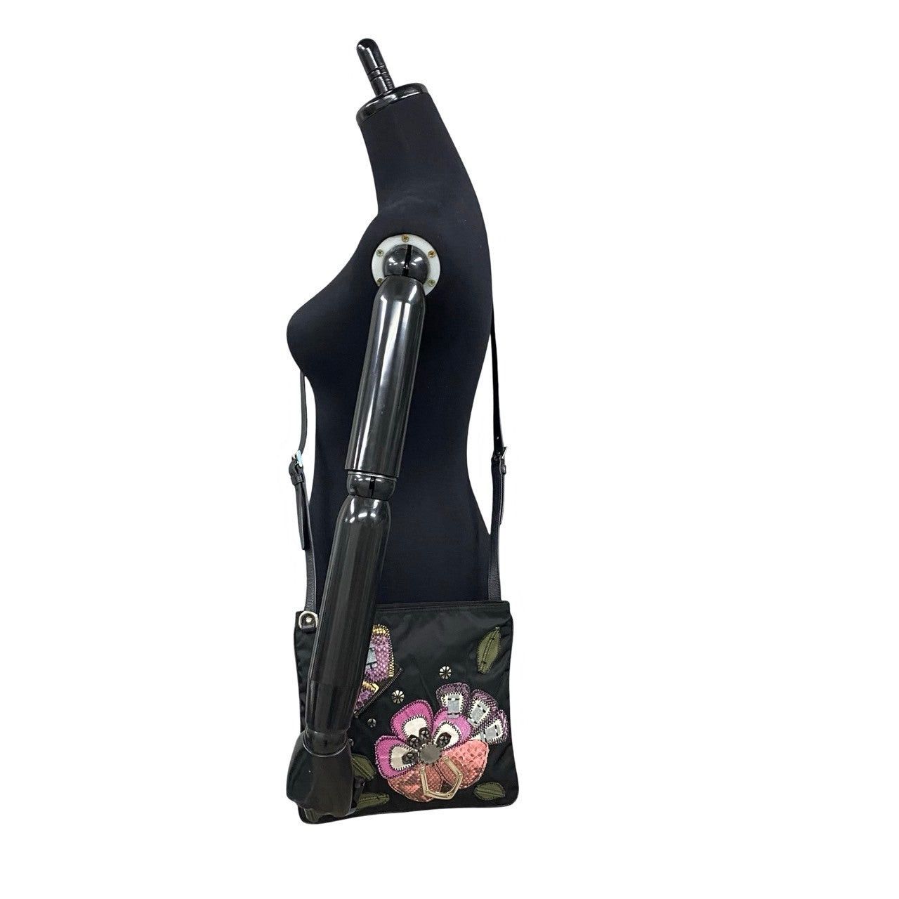 Prada Prada Shoulder Bag Black Nylon Size ONE SIZE - 2 Thumbnail