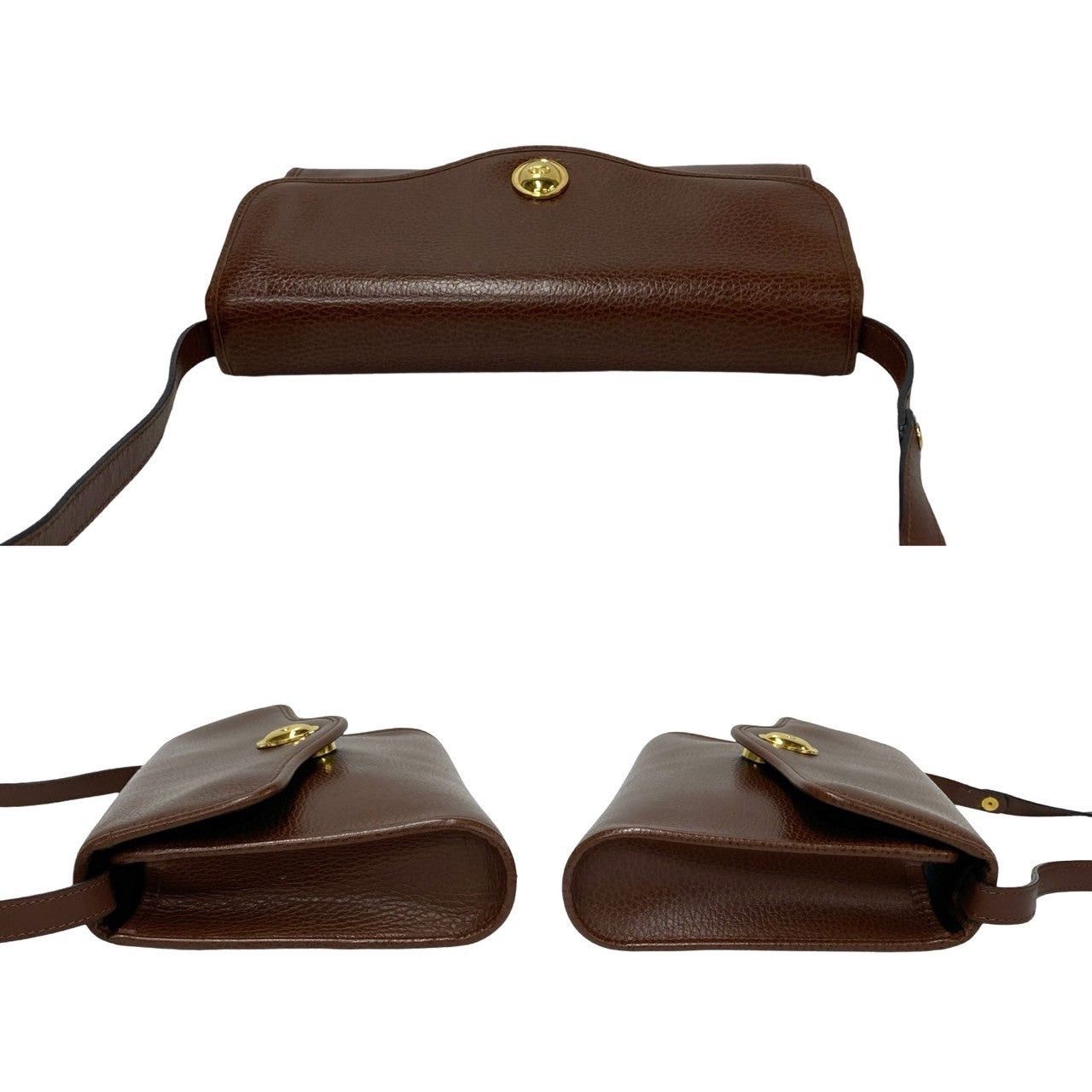 Dior Dior Shoulder Bag Brown Leather Size ONE SIZE - 5 Thumbnail