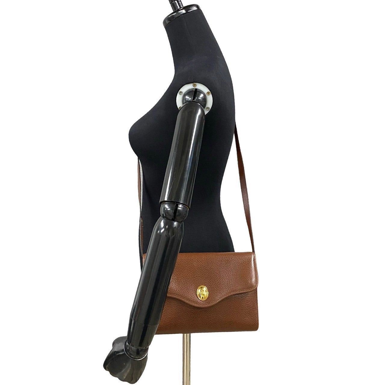 Dior Dior Shoulder Bag Brown Leather Size ONE SIZE - 2 Thumbnail