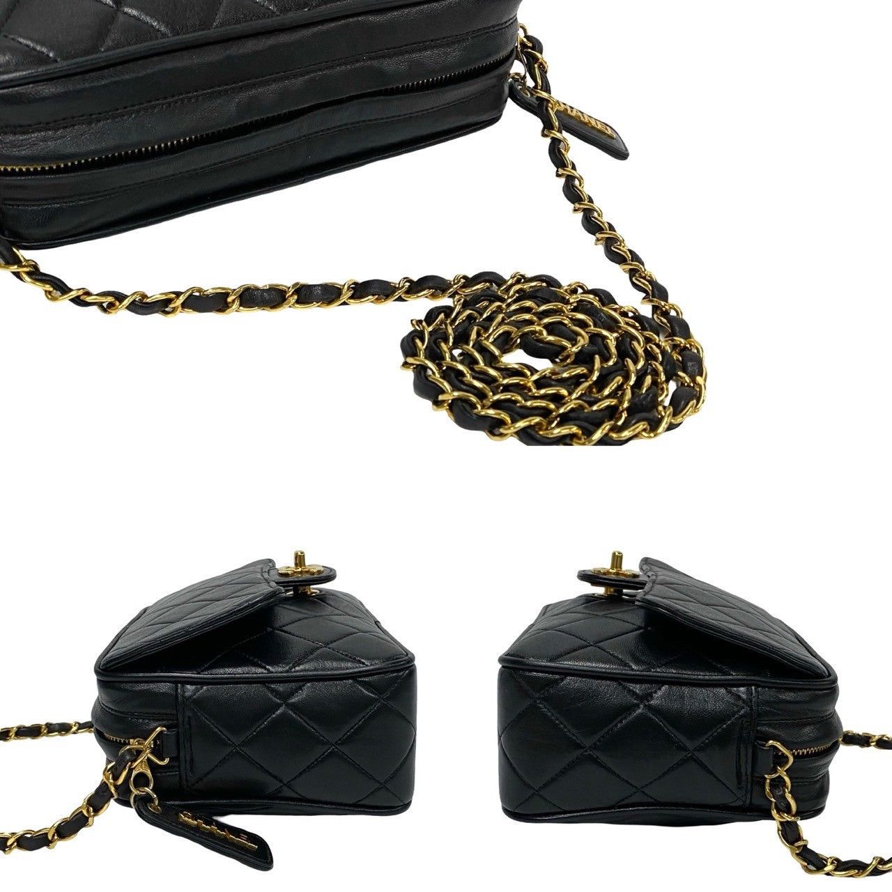 Chanel Chanel Shoulder Bag Black Lambskin Size ONE SIZE - 5 Thumbnail