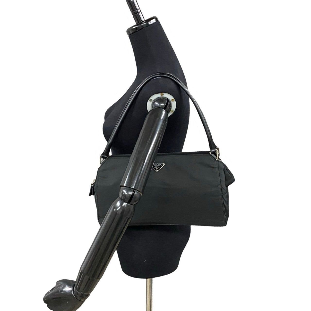 Prada Prada Handbag Black Leather Size ONE SIZE - 2 Thumbnail
