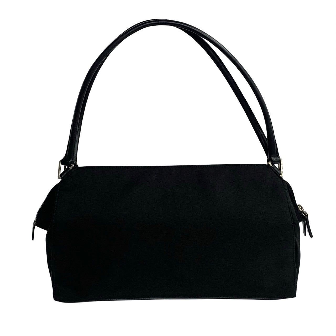 Prada Prada Handbag Black Leather Size ONE SIZE - 4 Thumbnail