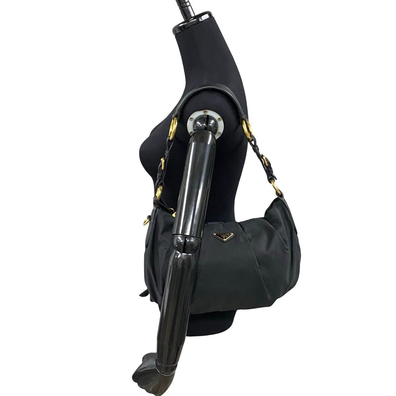 Prada Prada Shoulder Bag Black Nylon Size ONE SIZE - 2 Thumbnail