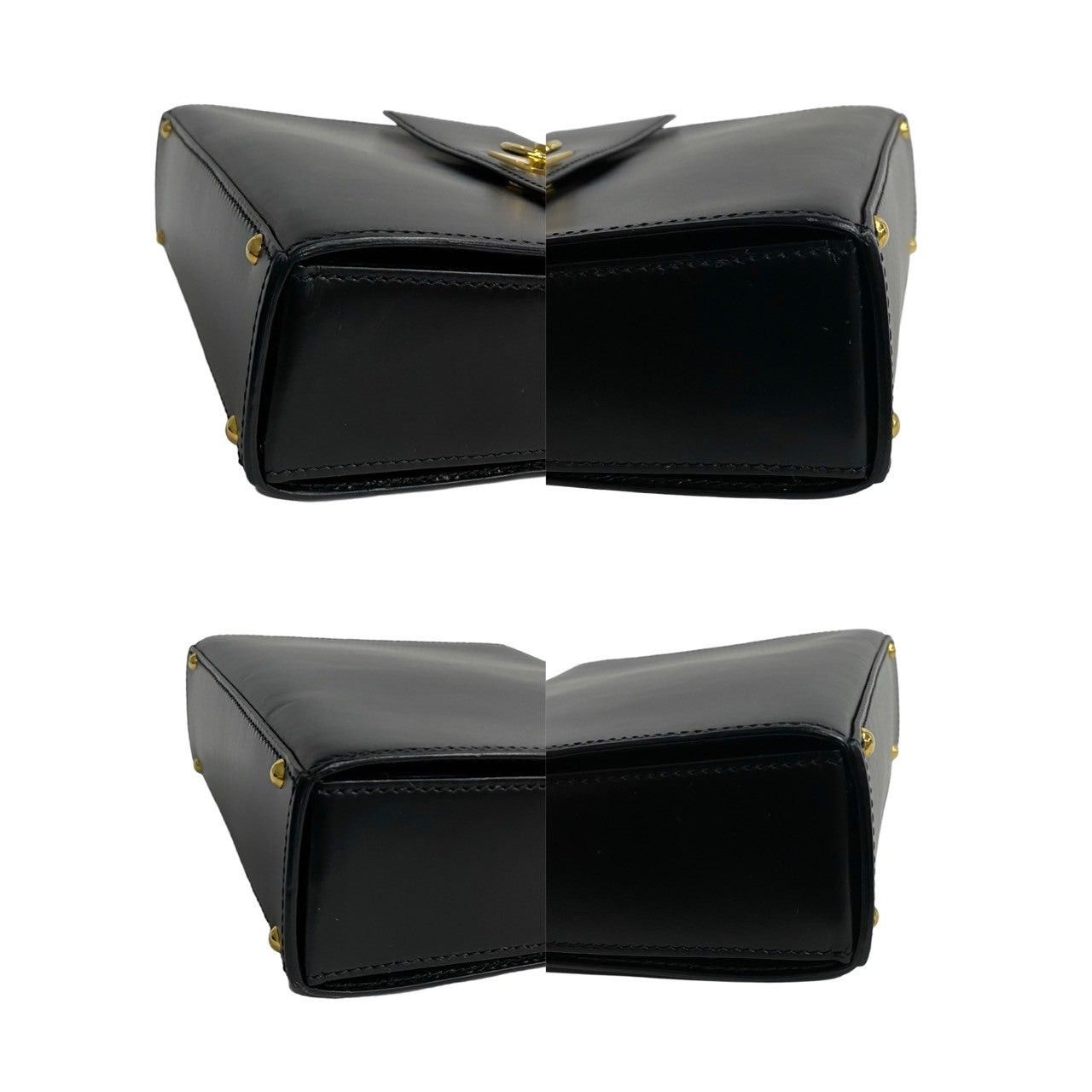 Celine Celine Shoulder Bag Black Leather Size ONE SIZE - 7 Thumbnail