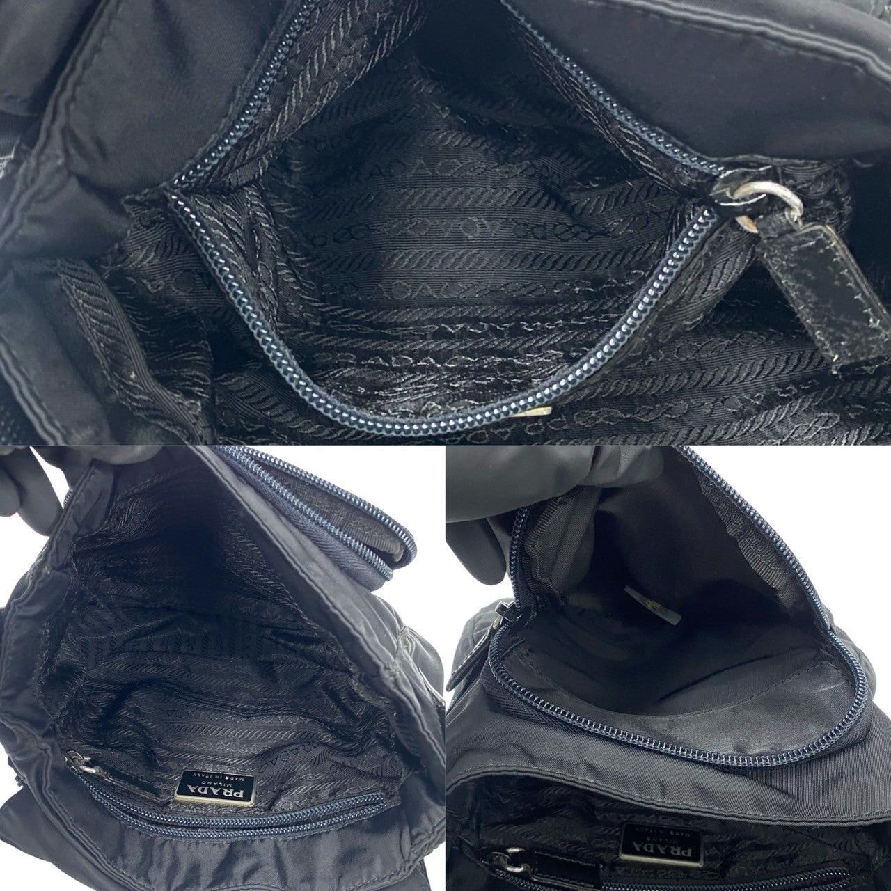 Prada Prada Shoulder Bag Black Nylon Size ONE SIZE - 8 Thumbnail