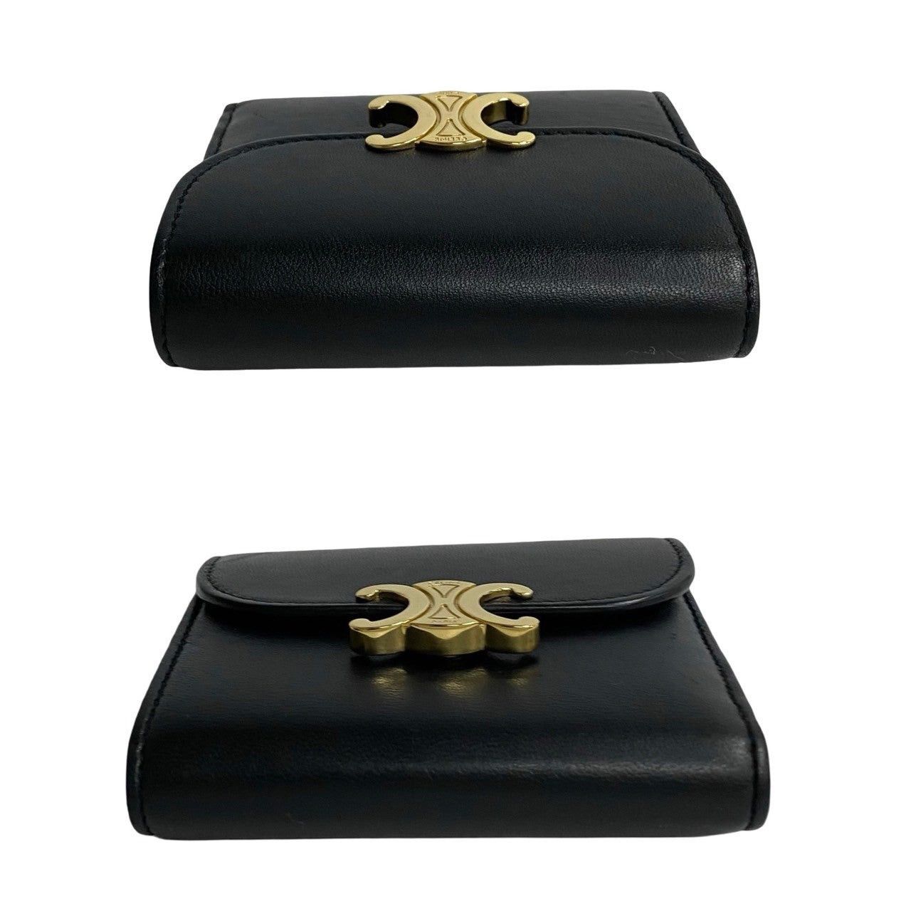 Celine Celine Wallet Black Leather Size ONE SIZE - 5 Thumbnail