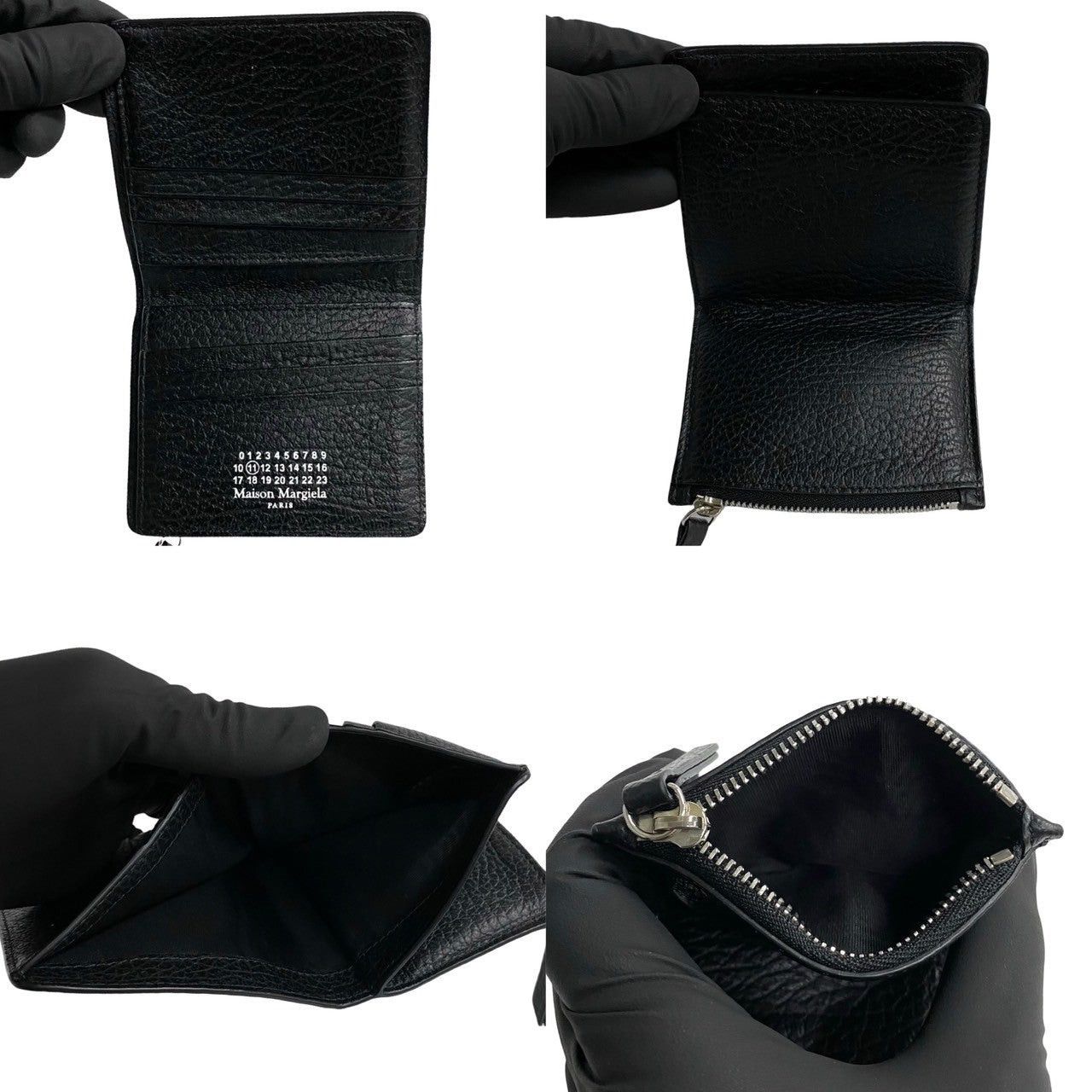 Bottega Veneta Bottega Veneta Wallet Black Leather Size ONE SIZE - 6 Thumbnail