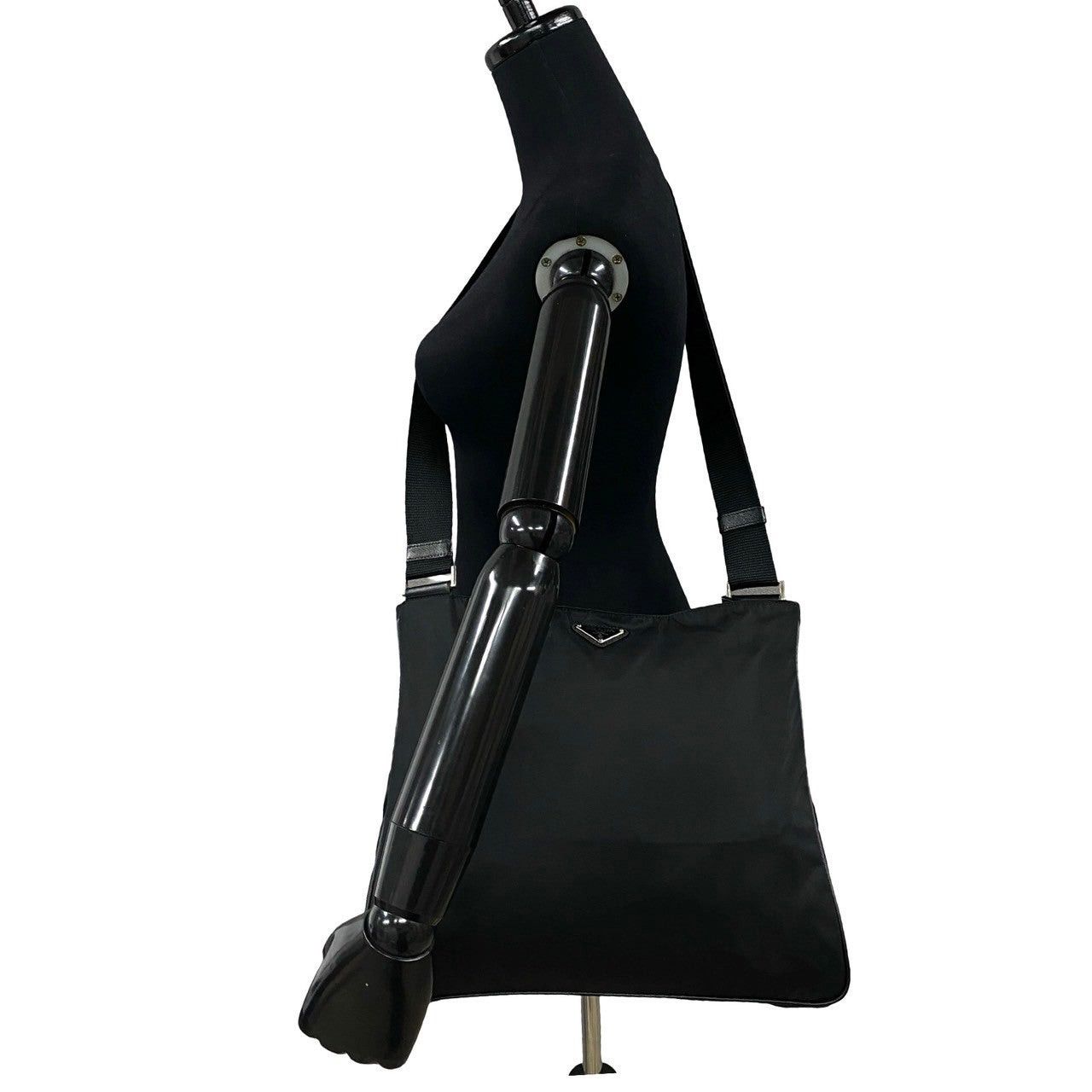 Prada Prada Shoulder Bag Black Nylon Size ONE SIZE - 2 Thumbnail