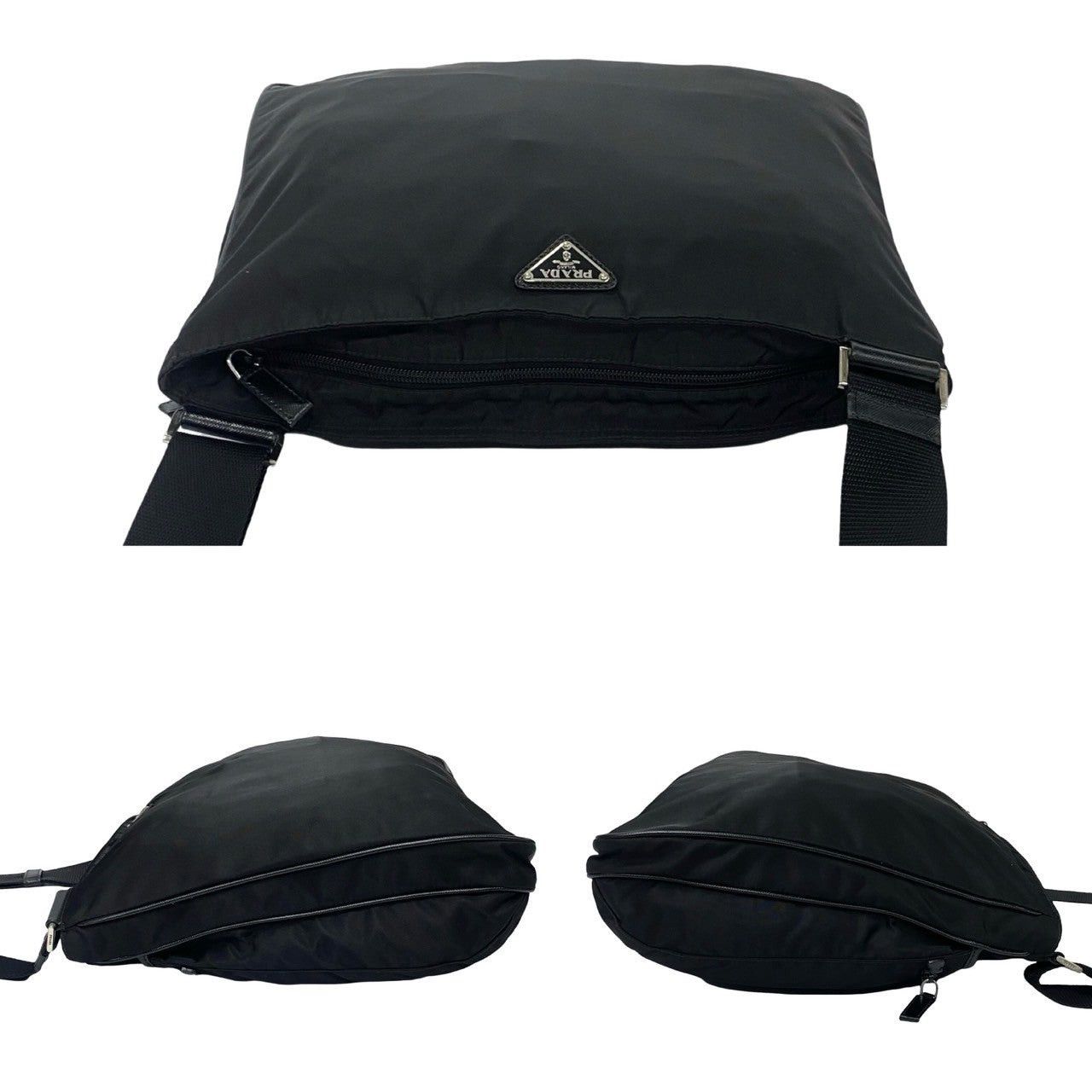 Prada Prada Shoulder Bag Black Nylon Size ONE SIZE - 5 Thumbnail