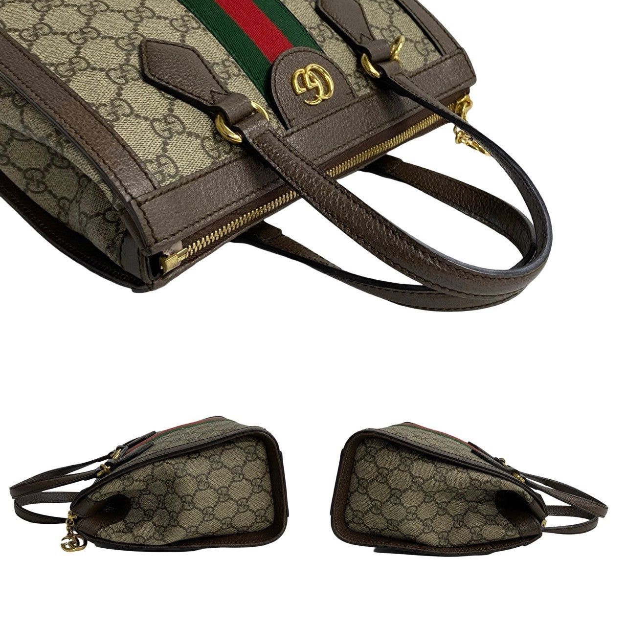 Gucci Gucci Shoulder Bag Brown PVC Size ONE SIZE - 5 Thumbnail
