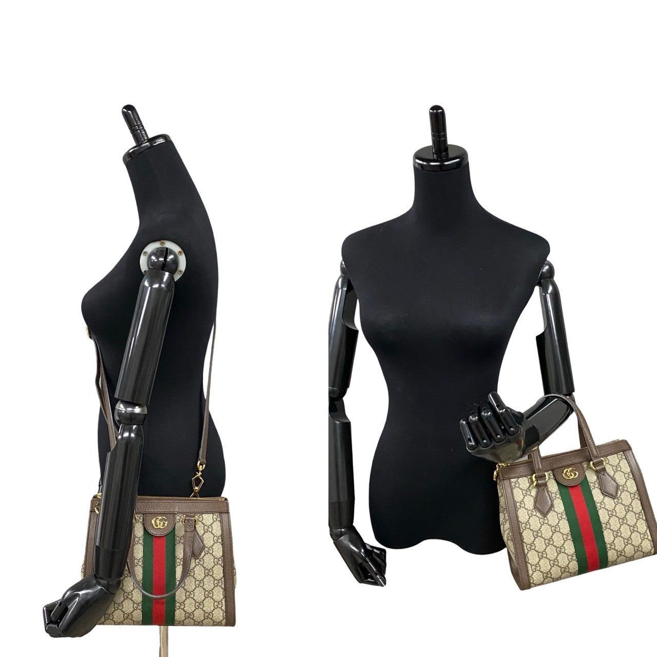Gucci Gucci Shoulder Bag Brown PVC Size ONE SIZE - 2 Thumbnail