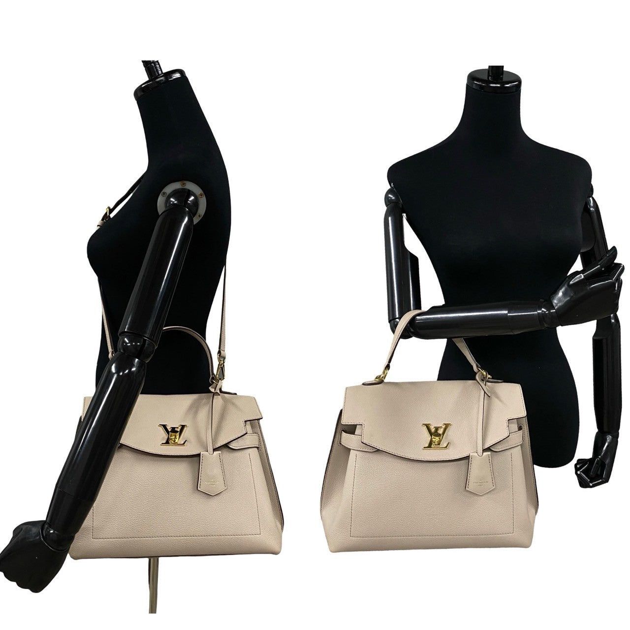 Louis Vuitton Louis Vuitton Shoulder Bag Beige Leather Size ONE SIZE - 2 Thumbnail