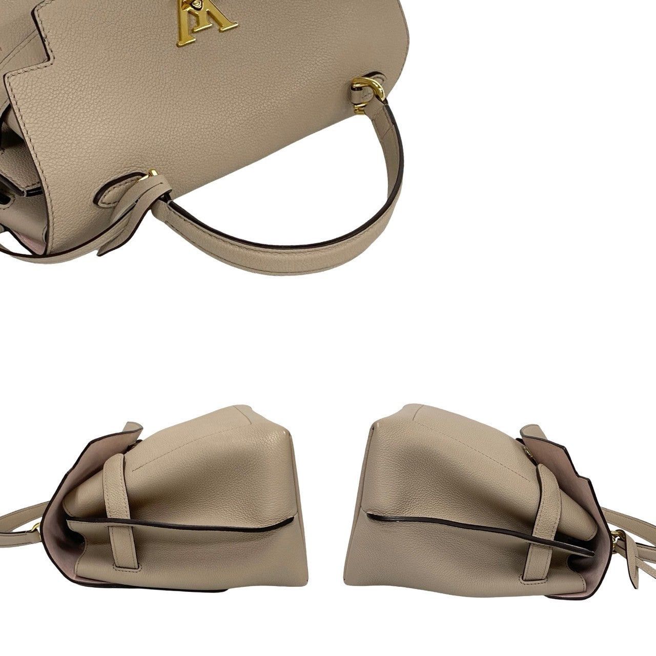 Louis Vuitton Louis Vuitton Shoulder Bag Beige Leather Size ONE SIZE - 5 Thumbnail