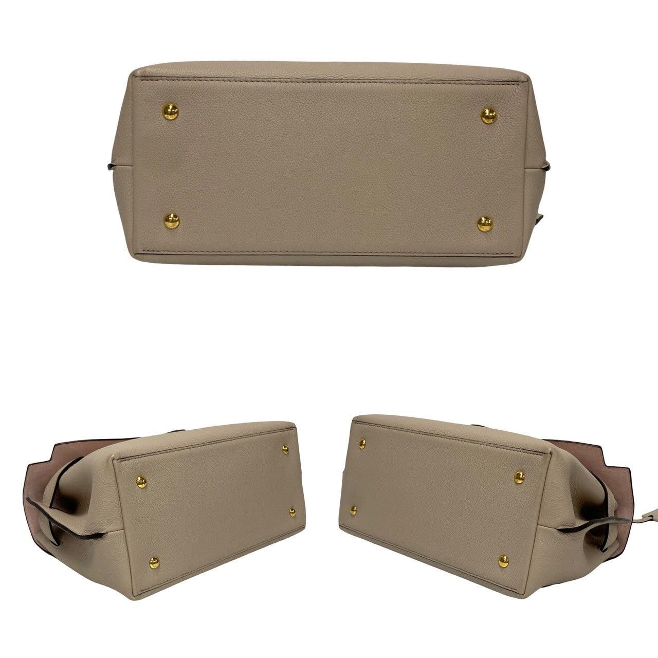Louis Vuitton Louis Vuitton Shoulder Bag Beige Leather Size ONE SIZE - 6 Thumbnail