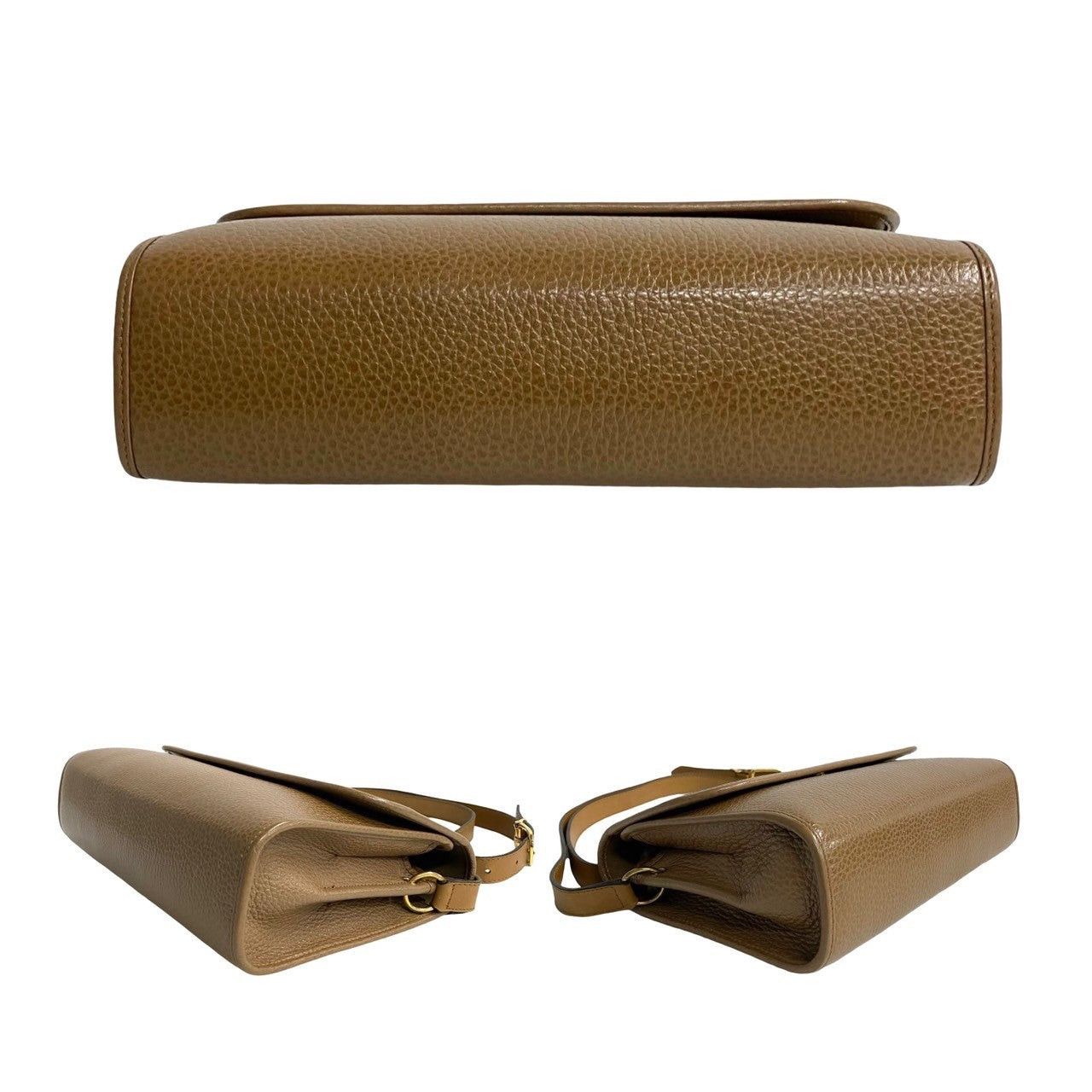 Dior Dior Shoulder Bag Brown Leather Size ONE SIZE - 6 Thumbnail