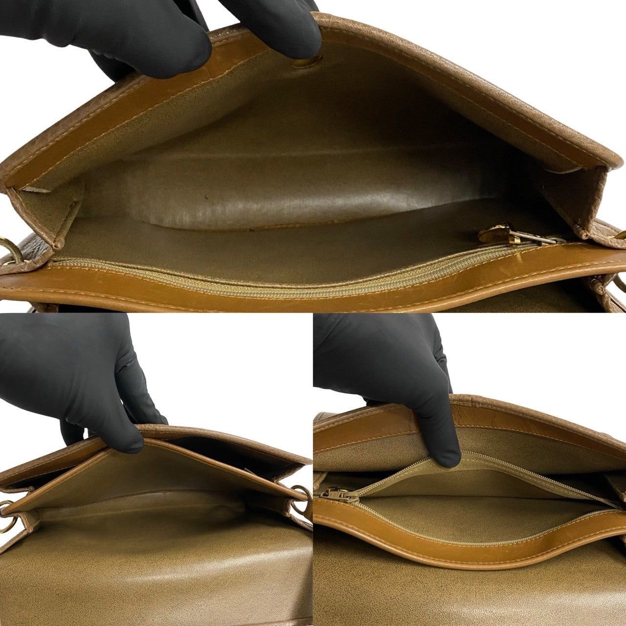 Dior Dior Shoulder Bag Brown Leather Size ONE SIZE - 8 Thumbnail