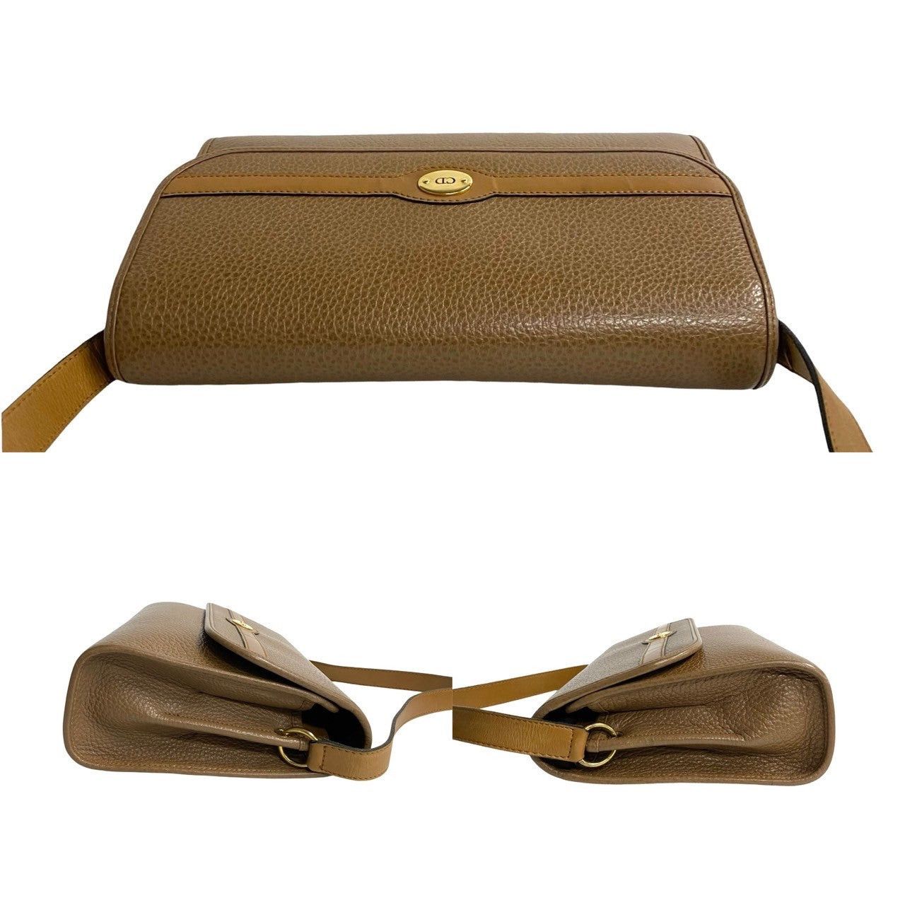 Dior Dior Shoulder Bag Brown Leather Size ONE SIZE - 5 Thumbnail