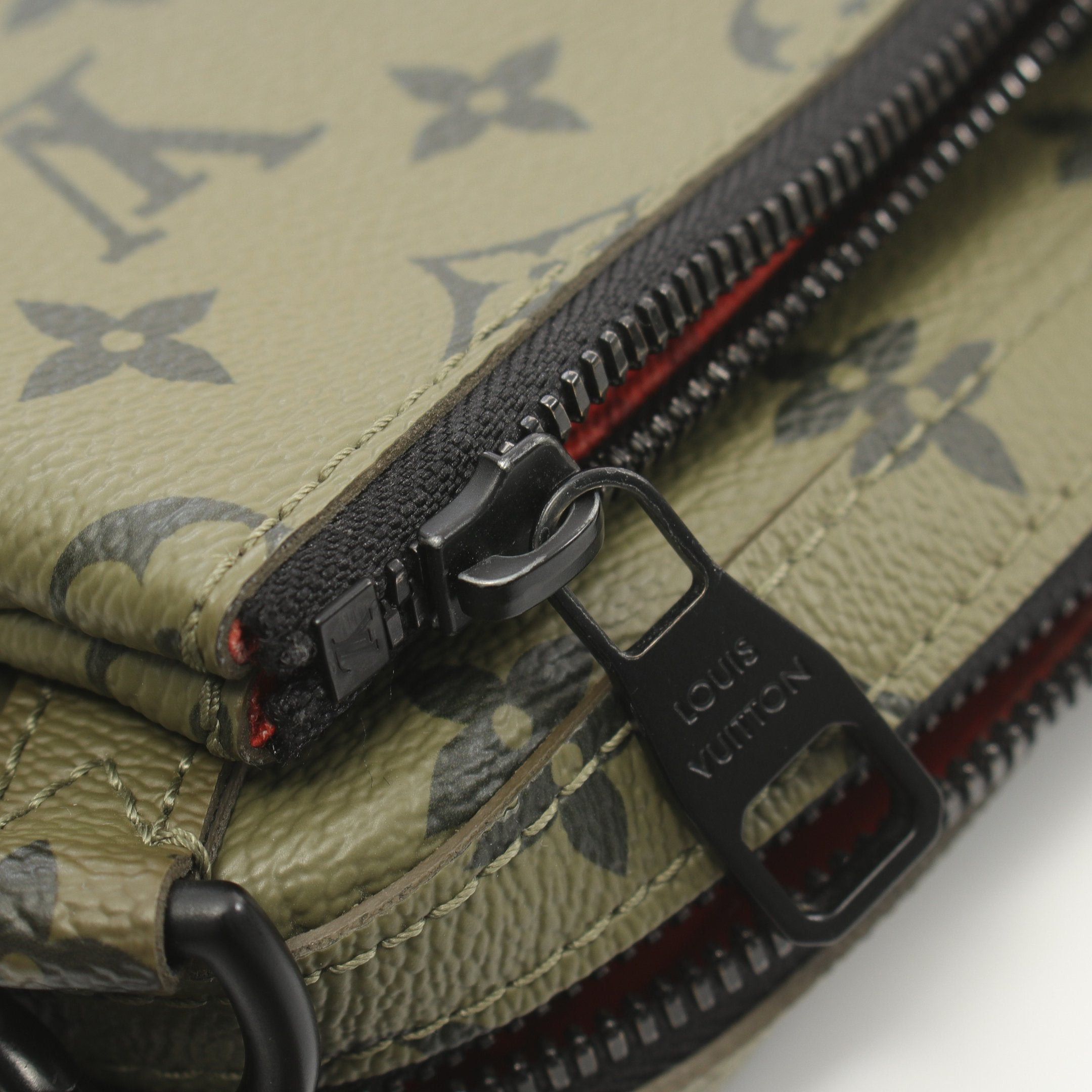 Louis Vuitton Louis Vuitton Trio Messenger Monogram Shoulder Bag Khaki Green Size ONE SIZE - 6 Thumbnail