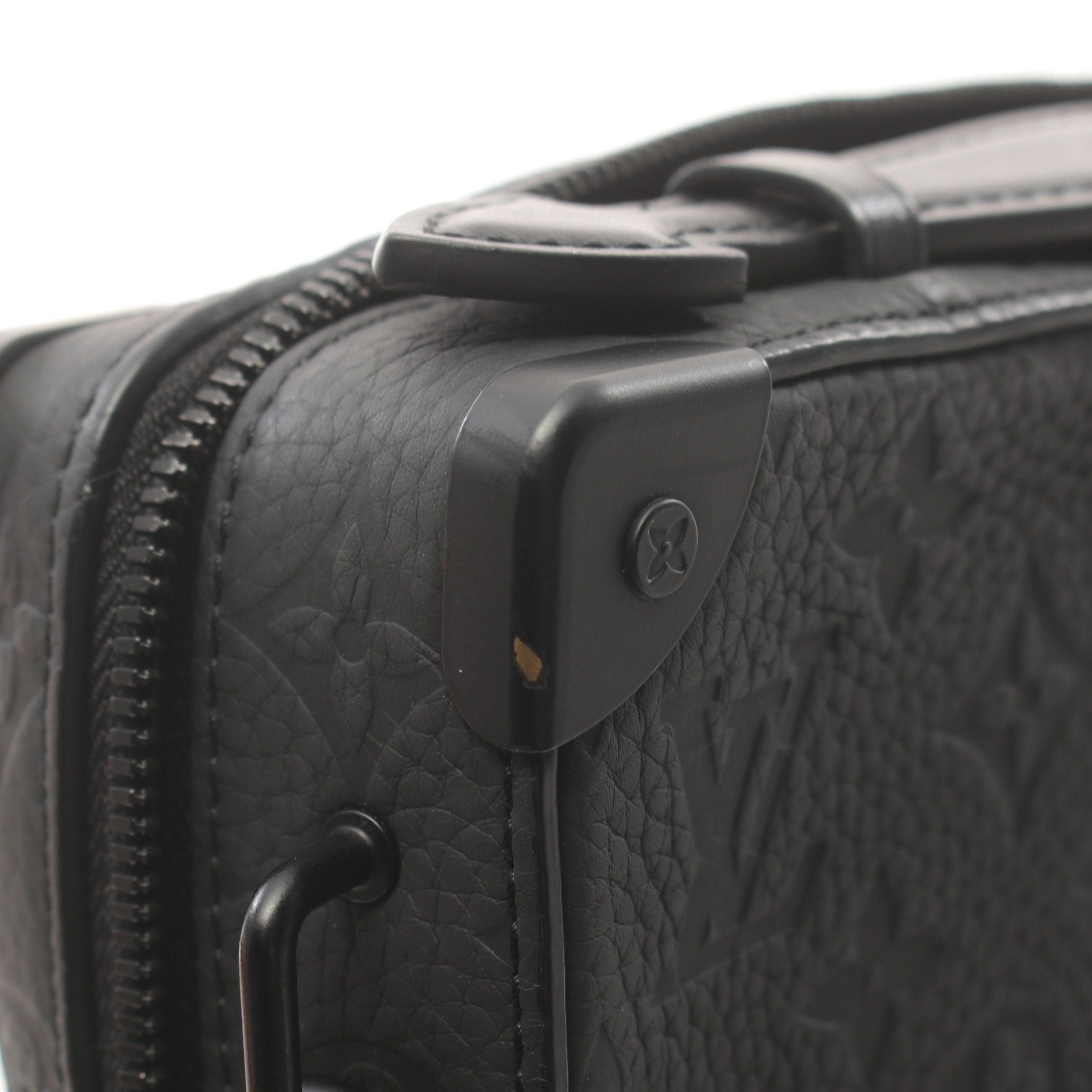 Louis Vuitton Louis Vuitton Handle Soft Trunk Monogram Taurillon Shoulder Bag Leather Black Size ONE SIZE - 7 Thumbnail