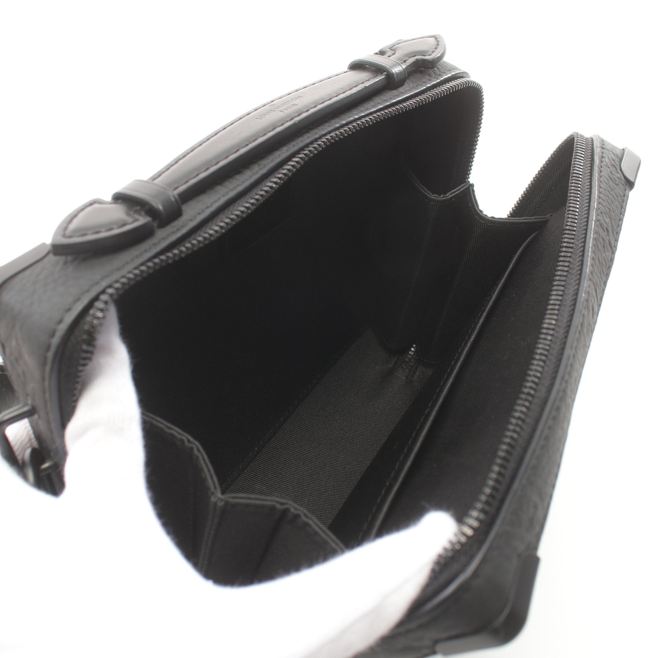 Louis Vuitton Louis Vuitton Handle Soft Trunk Monogram Taurillon Shoulder Bag Leather Black Size ONE SIZE - 3 Thumbnail