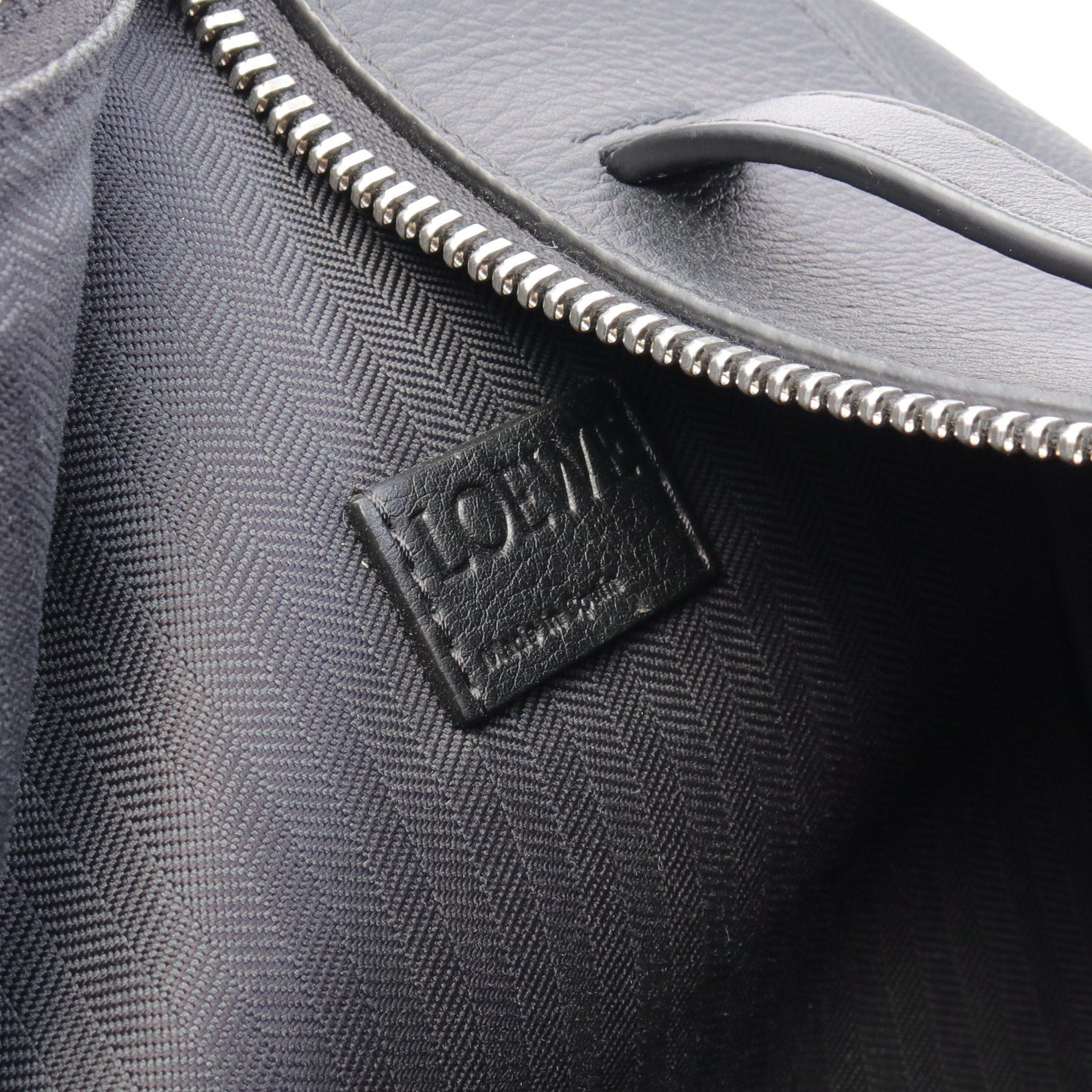 Loewe Loewe Convertible Backpack Rucksack Leather Nylon Black Size ONE SIZE - 4 Thumbnail