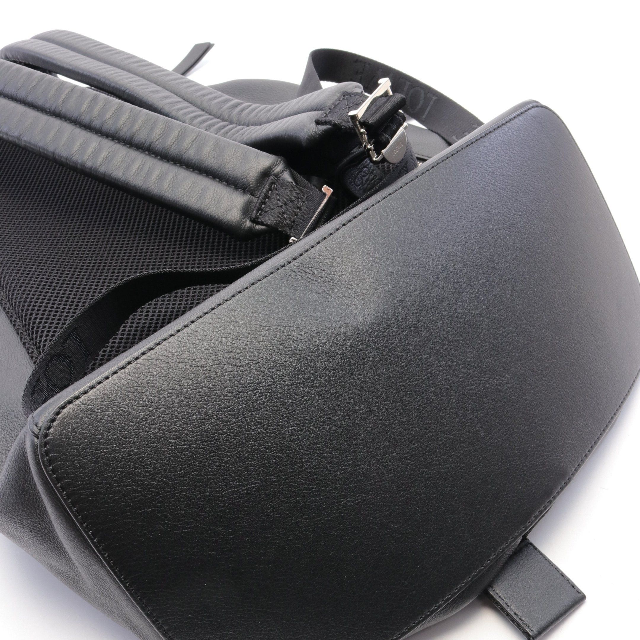 Loewe Loewe Convertible Backpack Rucksack Leather Nylon Black Size ONE SIZE - 5 Thumbnail