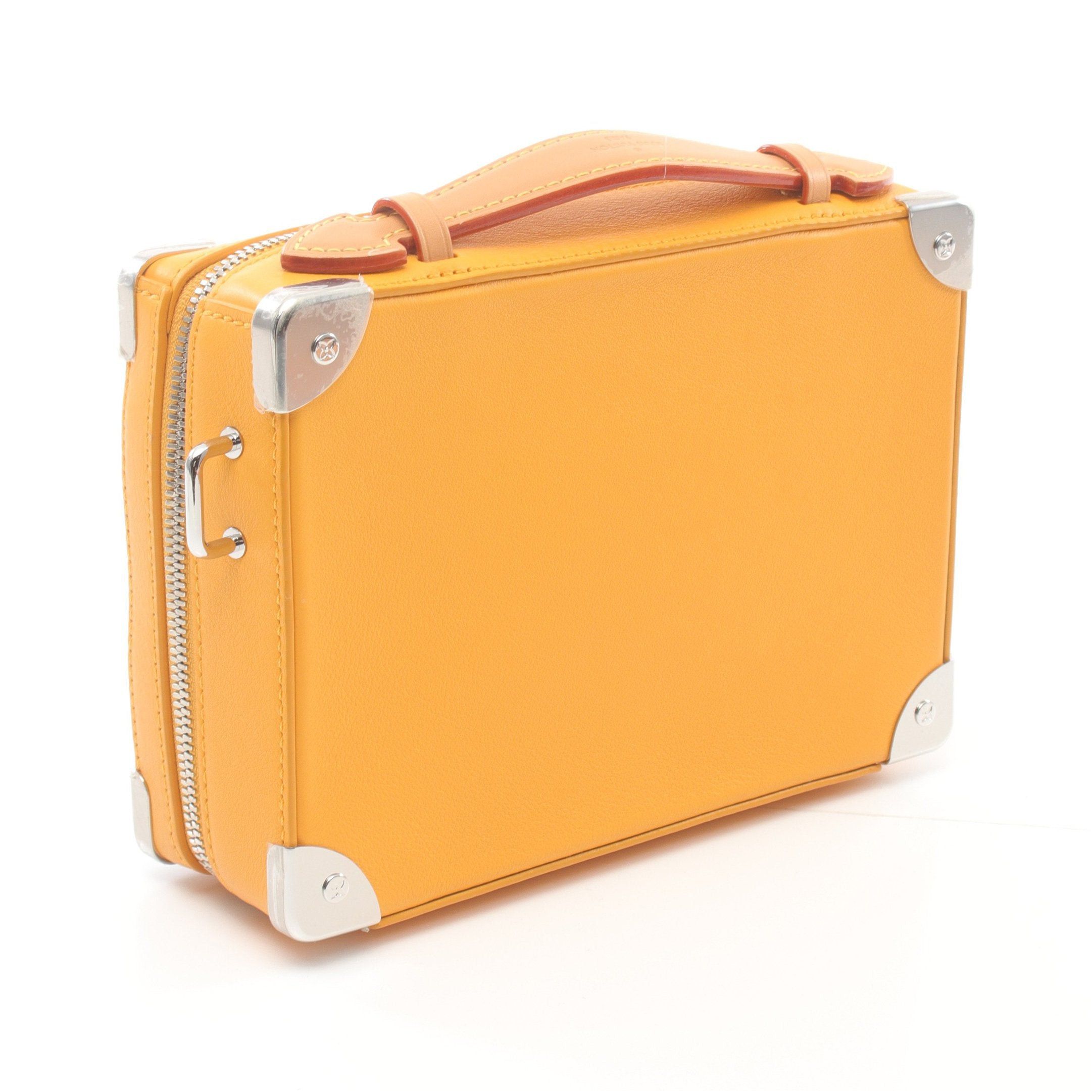 Louis Vuitton Louis Vuitton Soft Trunk Saffron Shoulder Bag Leather Orange Size ONE SIZE - 2 Thumbnail