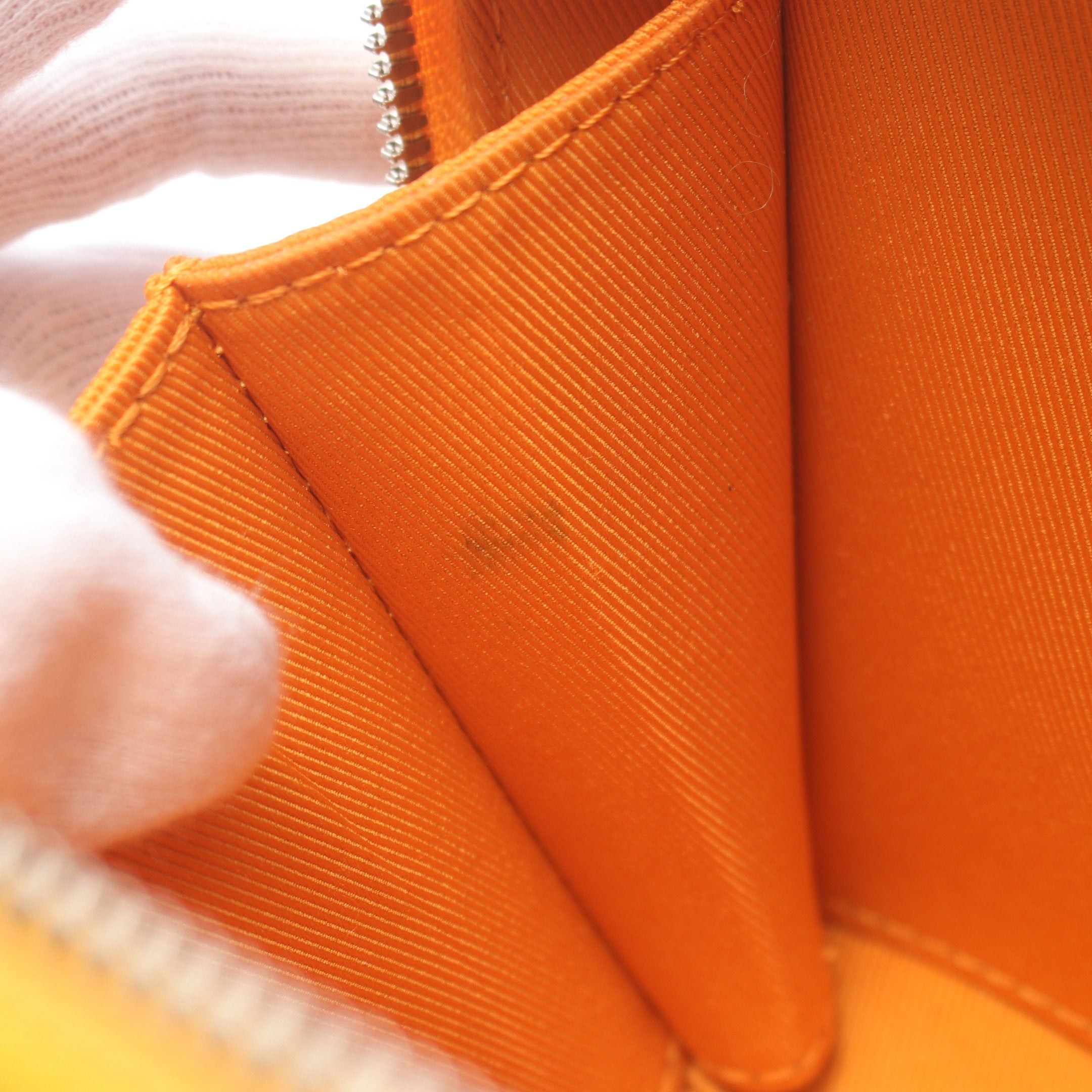 Louis Vuitton Louis Vuitton Soft Trunk Saffron Shoulder Bag Leather Orange Size ONE SIZE - 5 Thumbnail