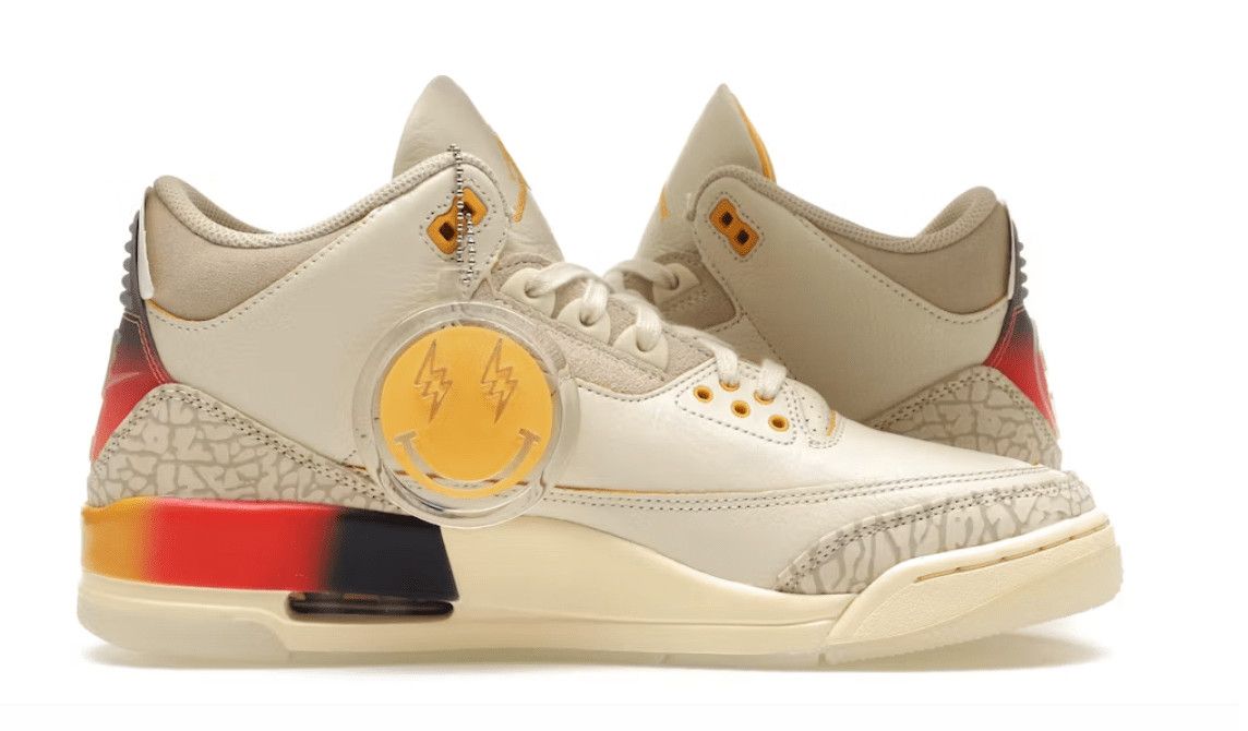Nike 3 Retro SP J Balvin Medellín Sunset Size US 8 / EU 41 - 2 Thumbnail