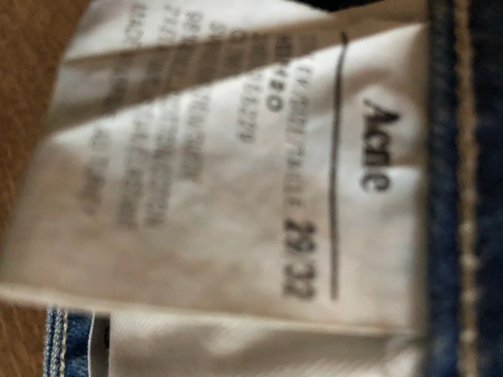 Acne Studios Acne Studios Acne Jeans Size 29" - 3 Thumbnail